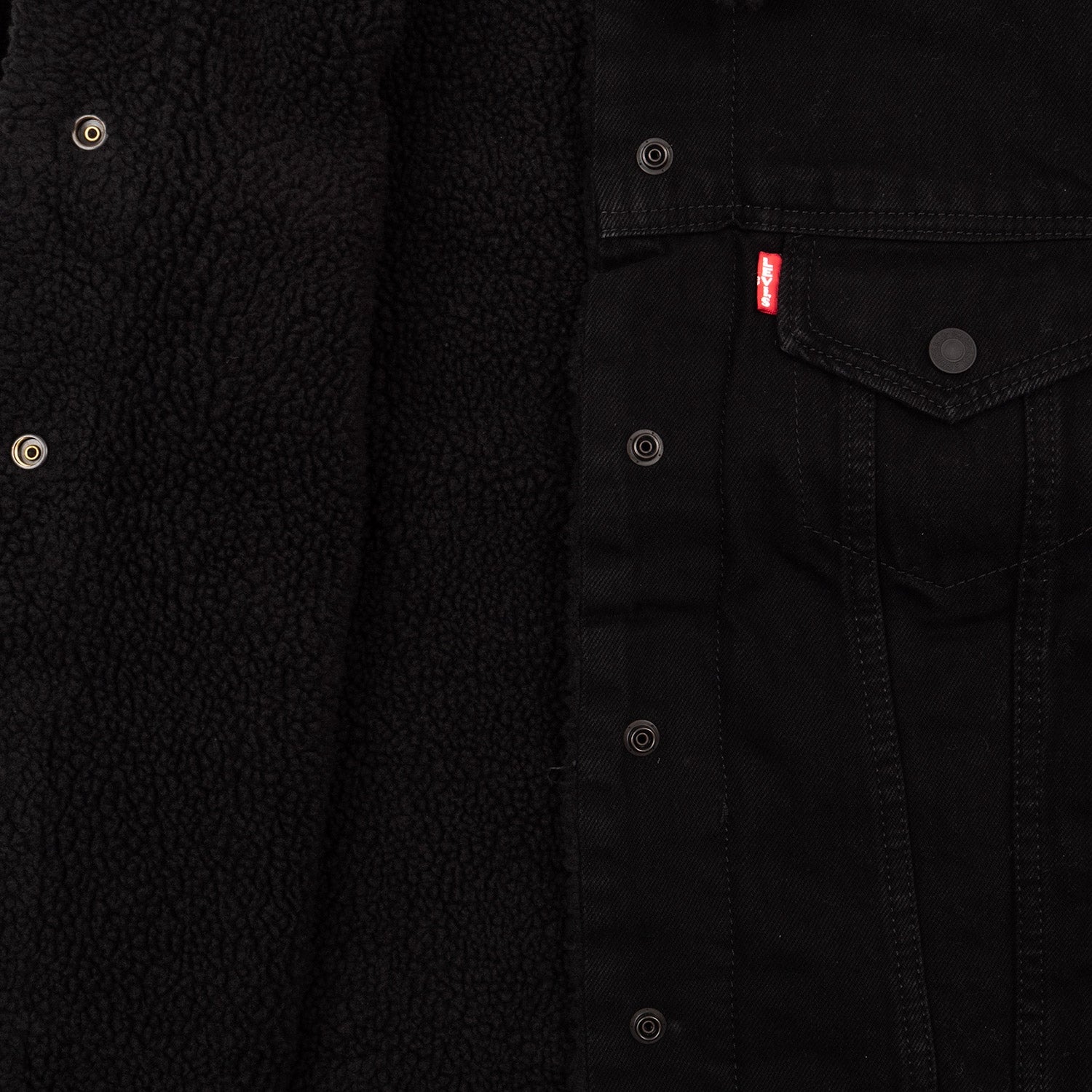 Levi's Womens Original Sherpa trucker — available at Norwood