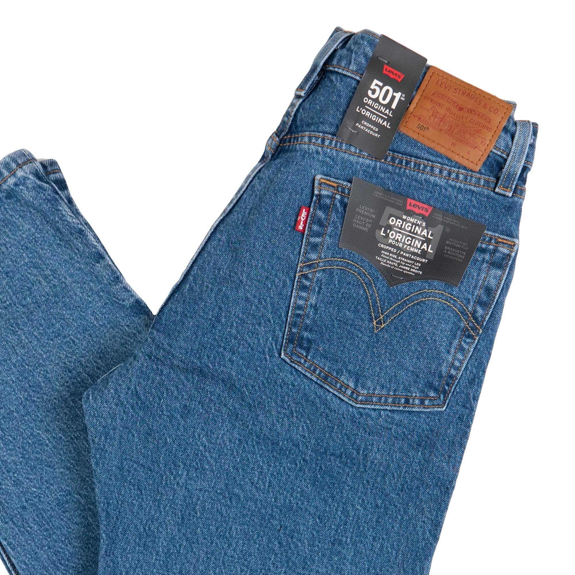 Levi's Womens 501 Crop — available at Norwood