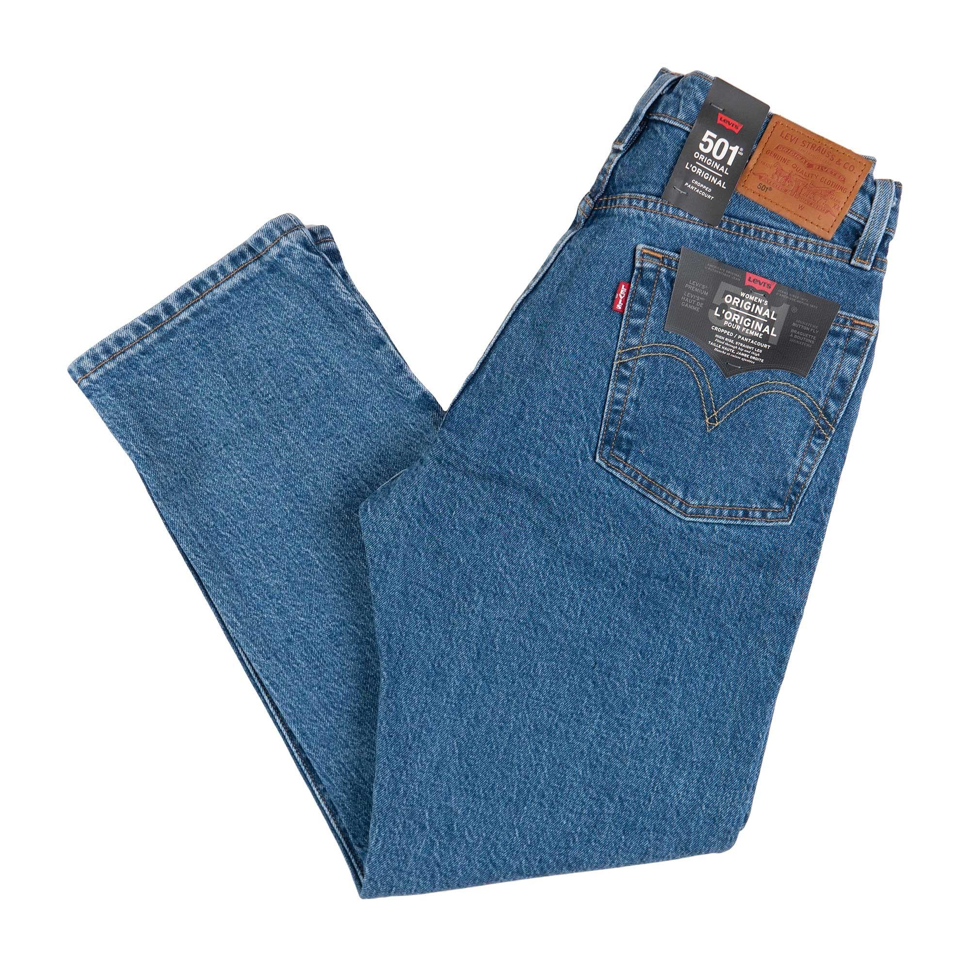 Levi's Womens 501 Crop — available at Norwood