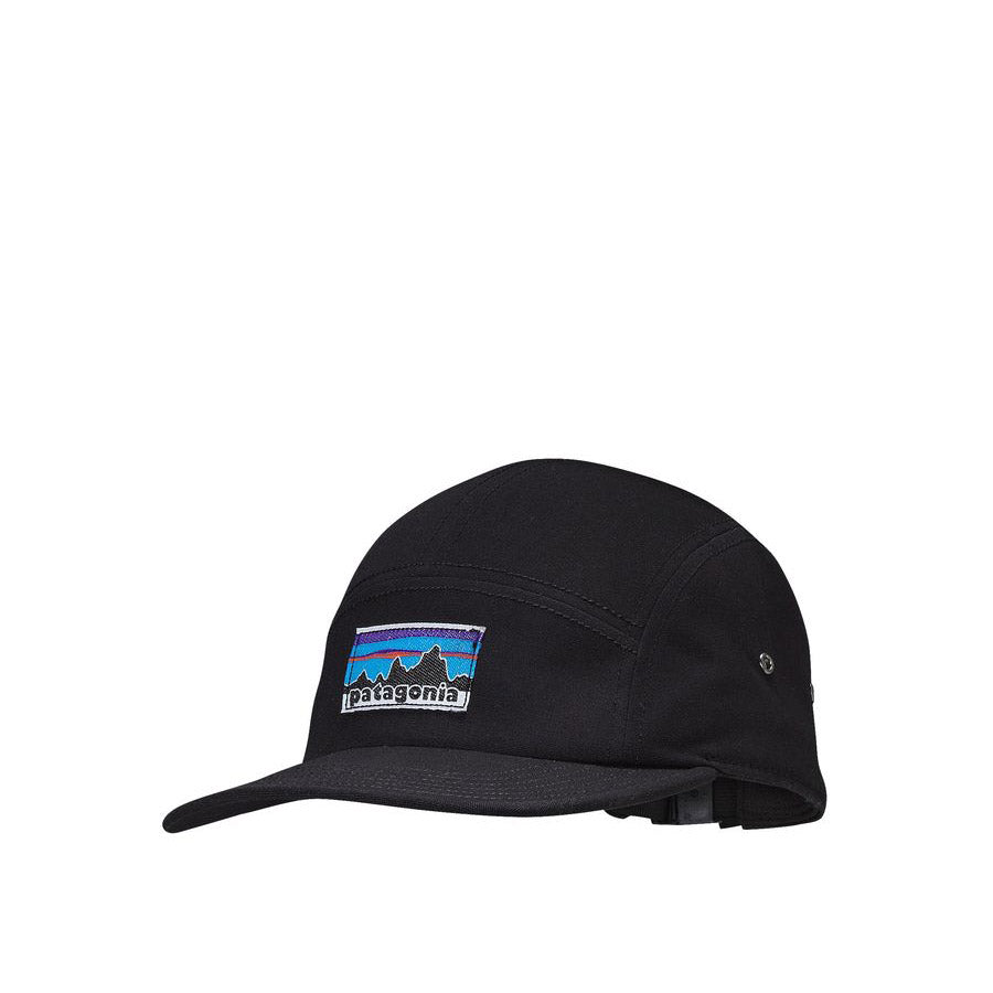 Patagonia Retro Fitz Roy Label Tradesman cap - black — available at Norwood