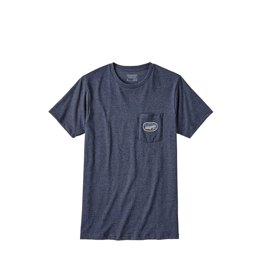 Patagonia Men's Longhaulers Cotton/Poly Pocket T-Shirt — available at Norwood