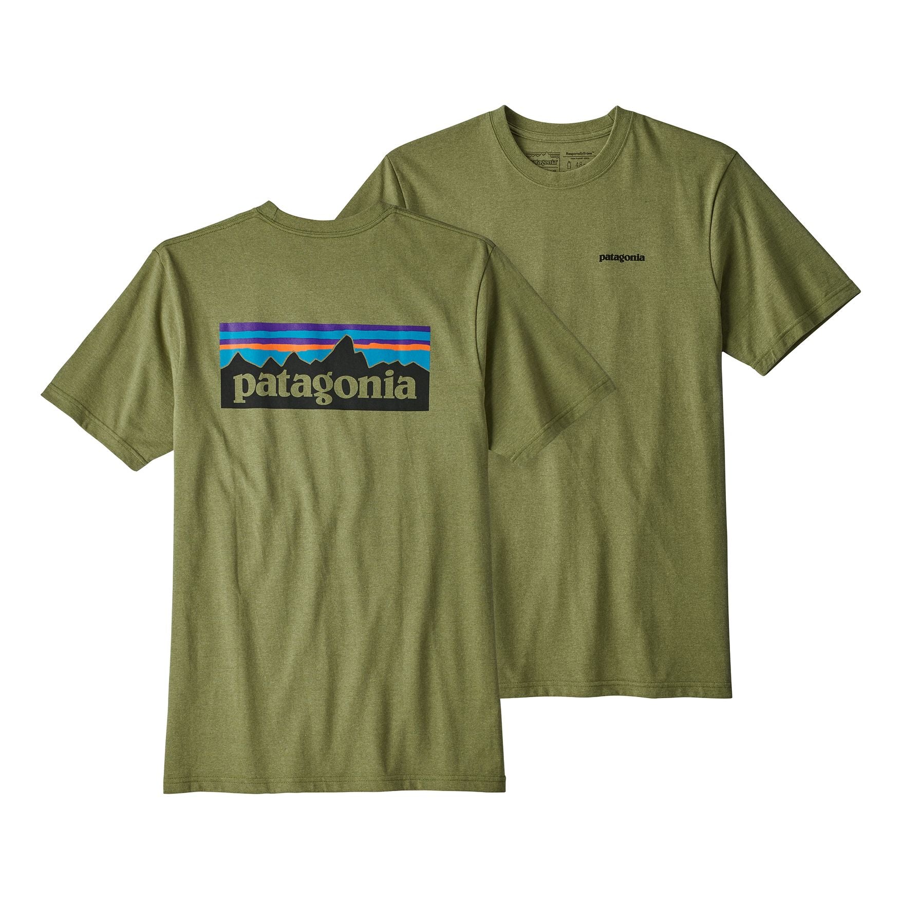 Patagonia M's P-6 Logo Responsibili-Tee — available at Norwood