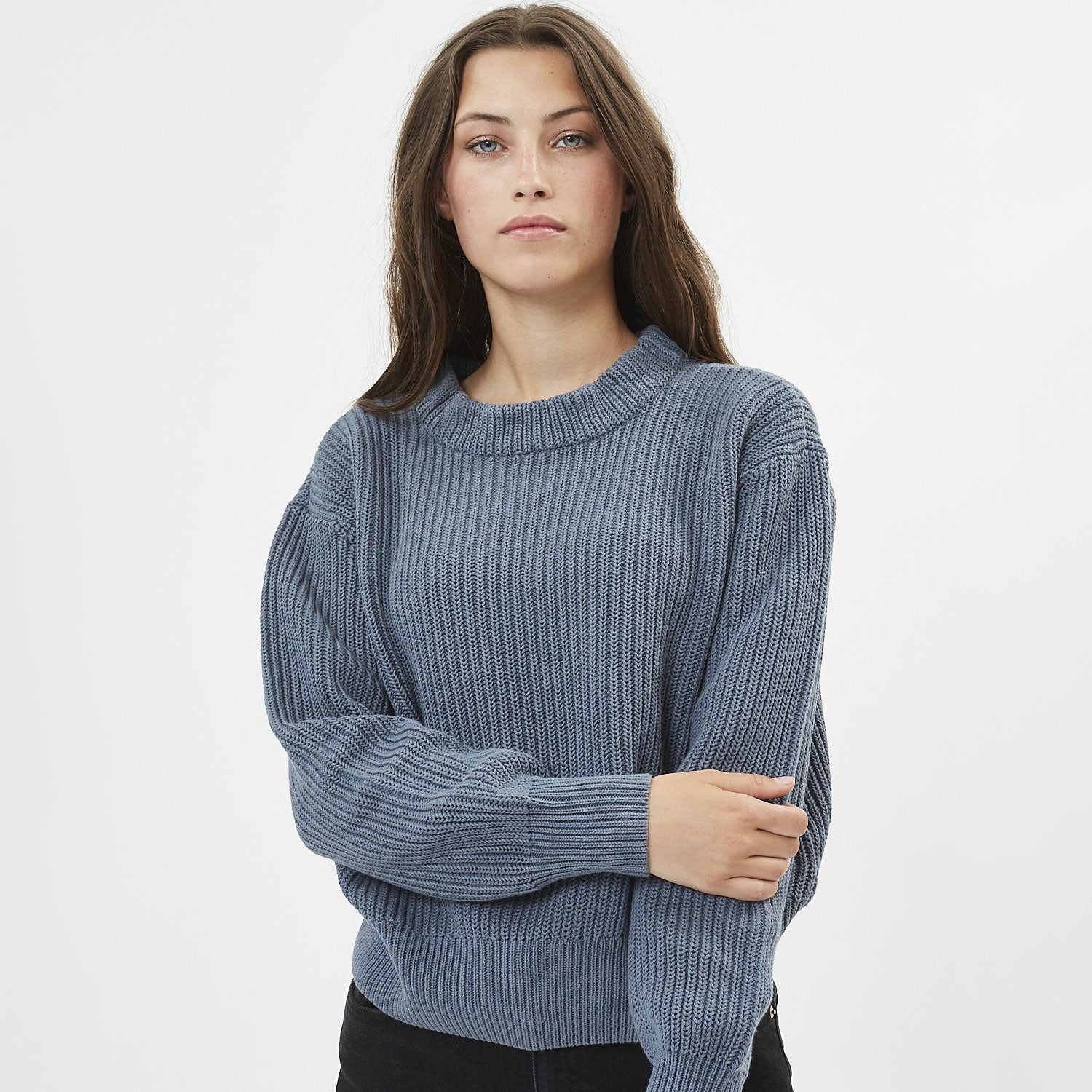Minimum Mikala Jumper, china blue — available at Norwood