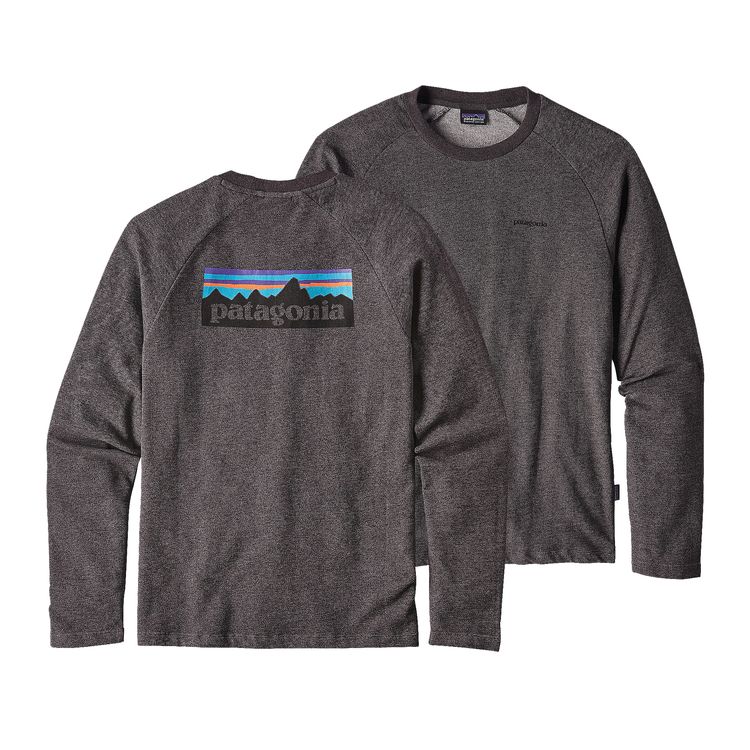 Patagonia Men's P-6 Logo Lightweight Crew Sweatshirt — available at Norwood