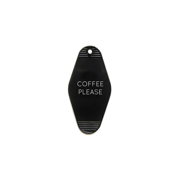 Three Potato Four Coffee Please keychain — available at Norwood