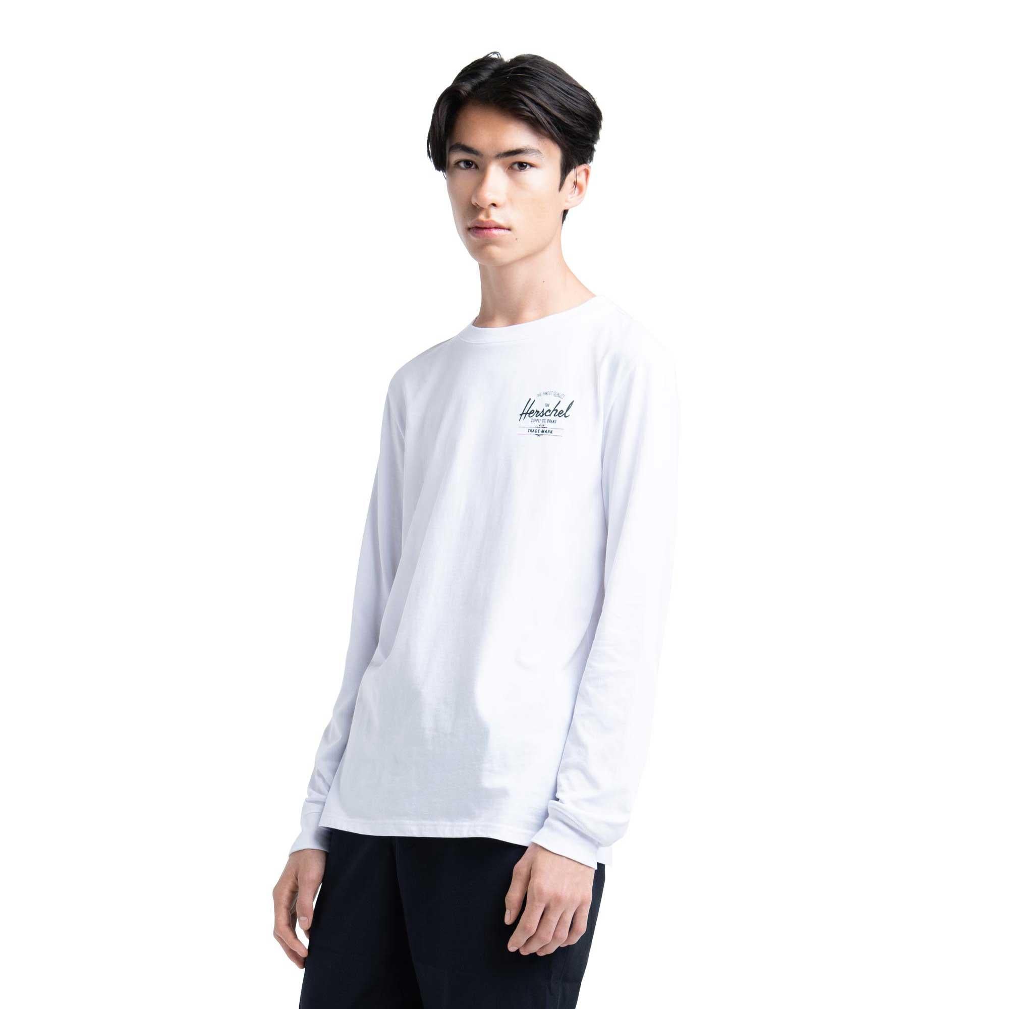 Herschel Men's classic logo L/S jersey tee — available at Norwood