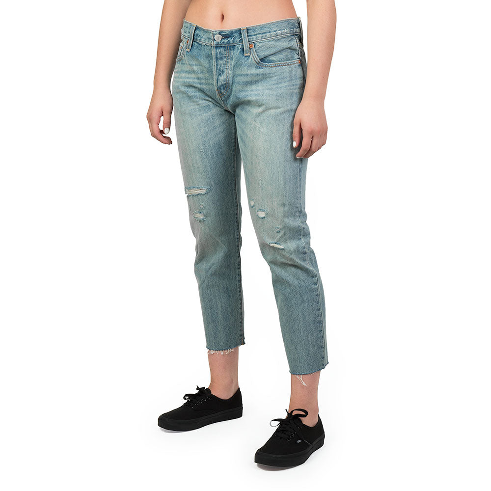 Levi's Womens 501 CT Cropped denim — available at Norwood