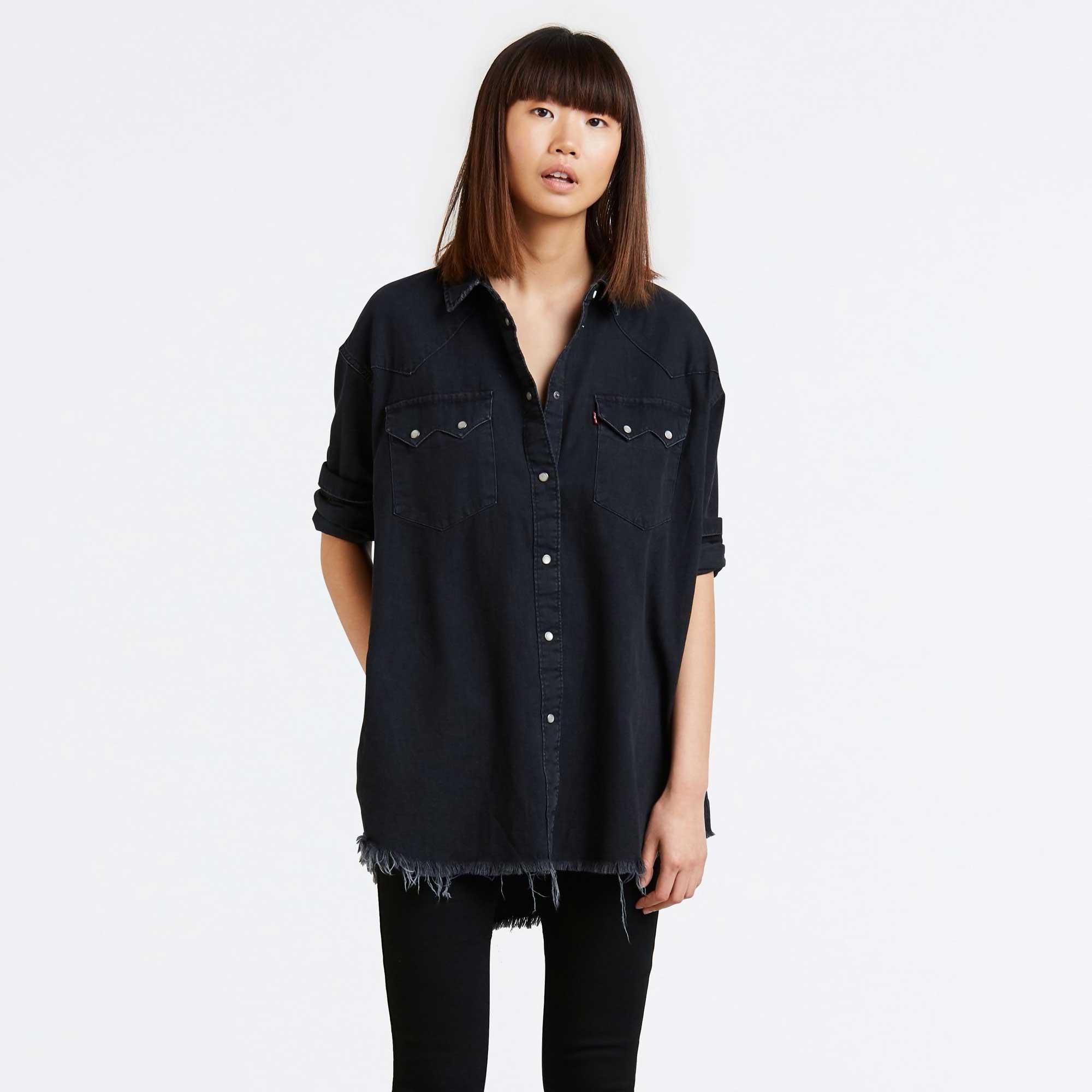 Levi's Women's Oversize Sawtooth shirt — available at Norwood