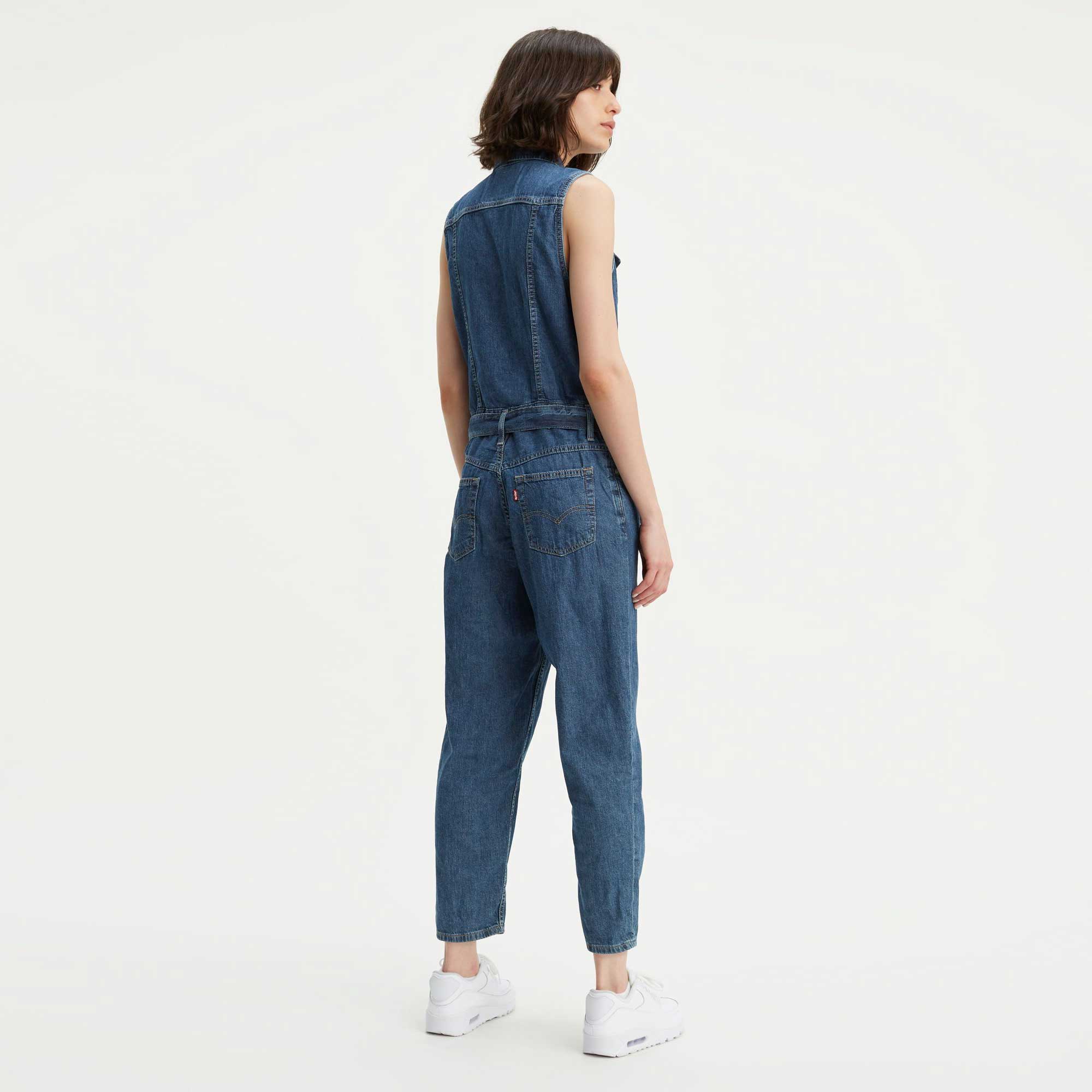 Levi's Womens Cropped Taper jumpsuit — available at Norwood