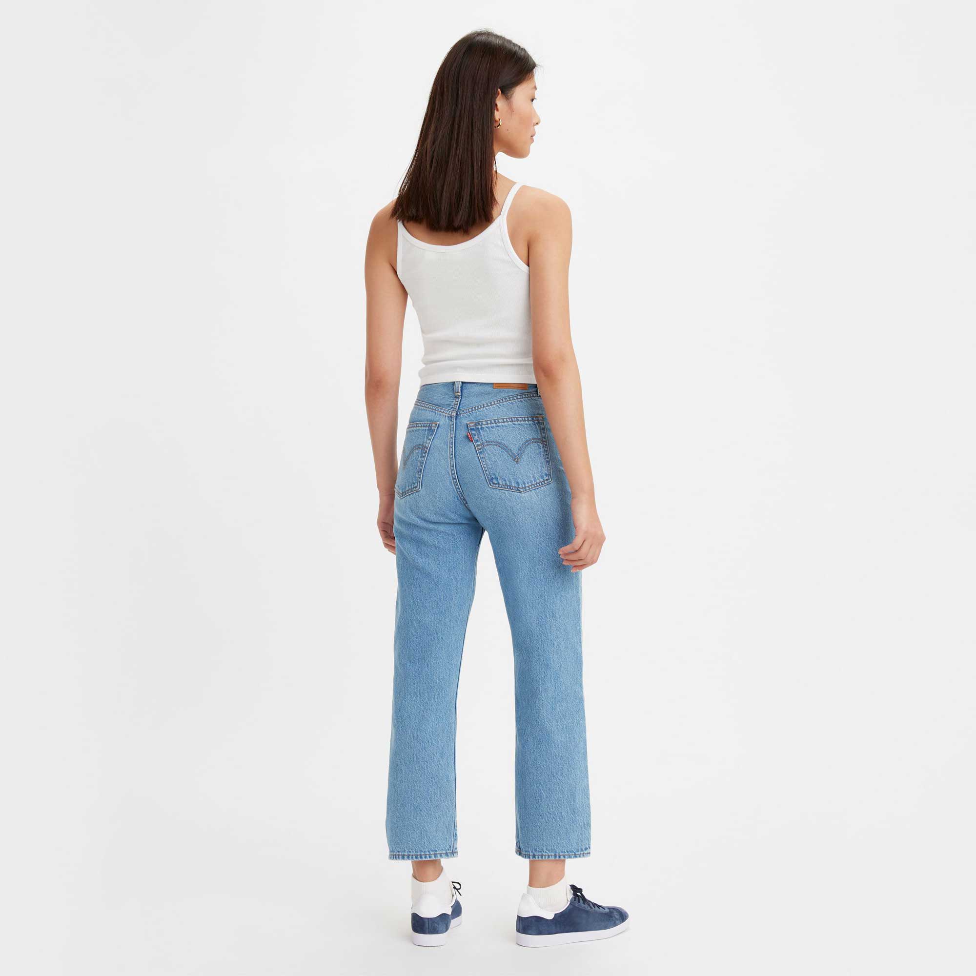 Levi's Womens Ribcage Straight Ankle — available at Norwood