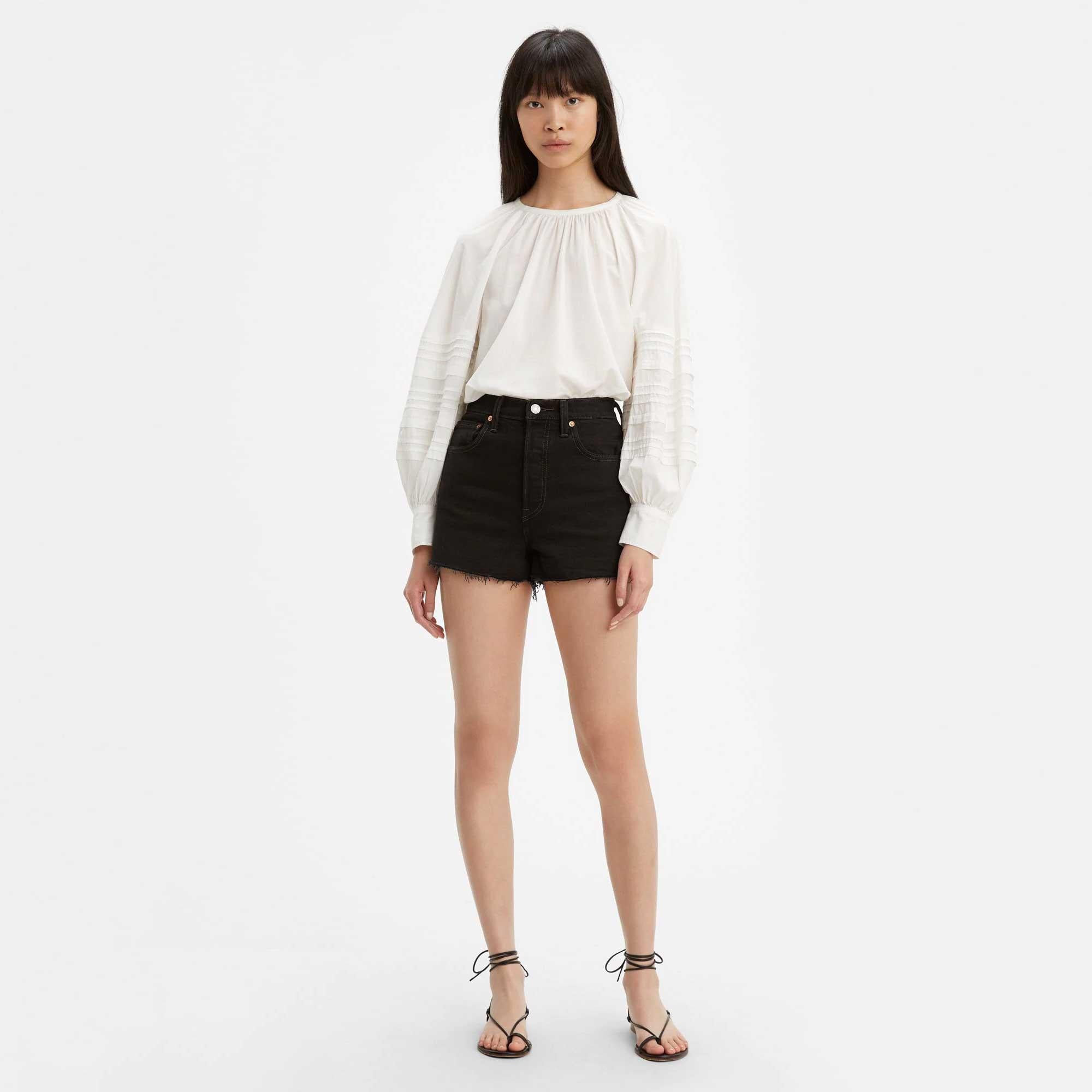 Levi's Womens Ribcage shorts — available at Norwood