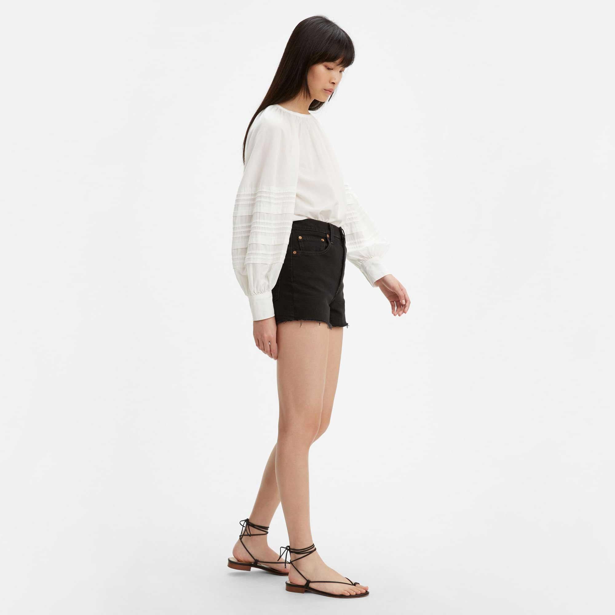 Levi's Womens Ribcage shorts — available at Norwood
