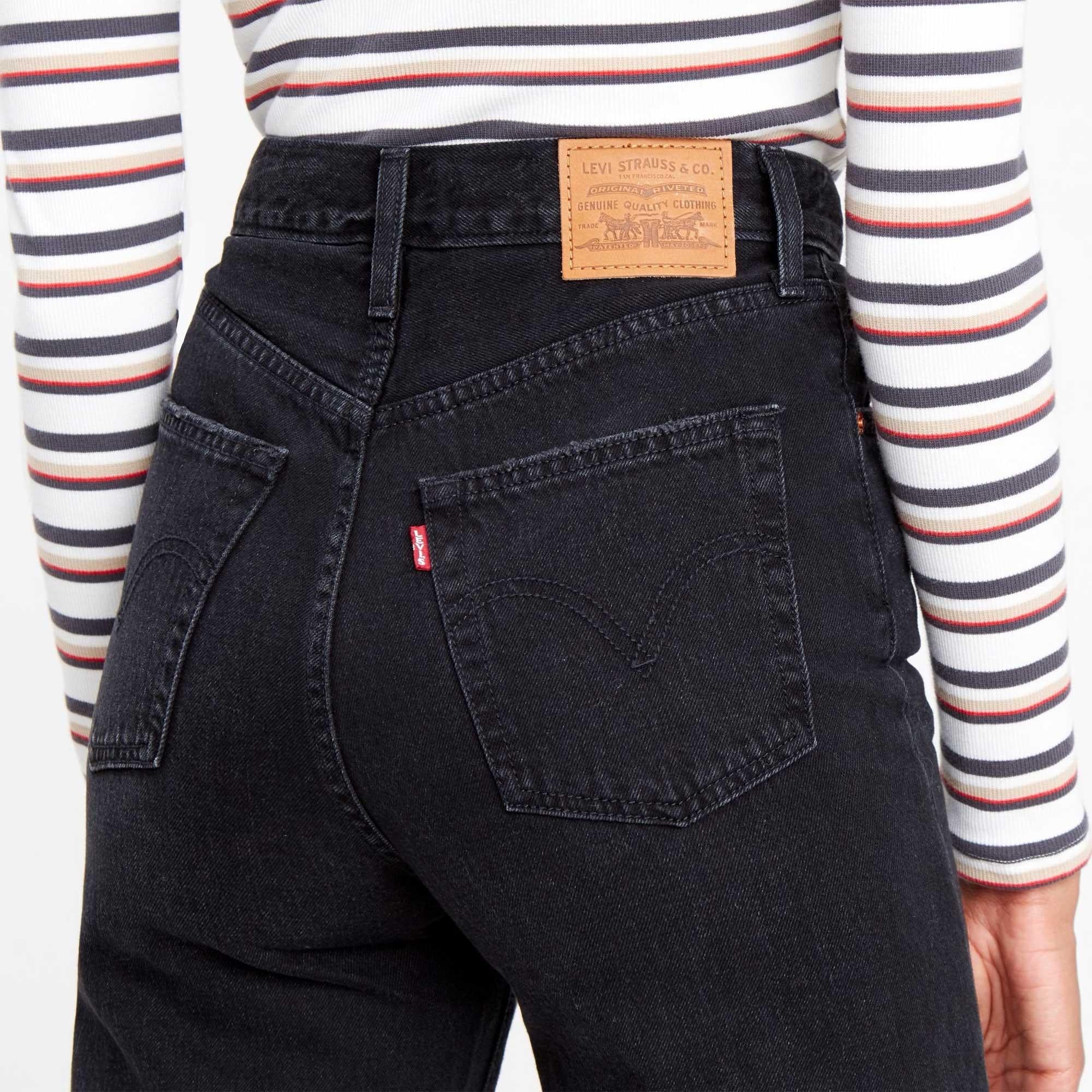 Levi's Womens Ribcage WideLeg denim — available at Norwood