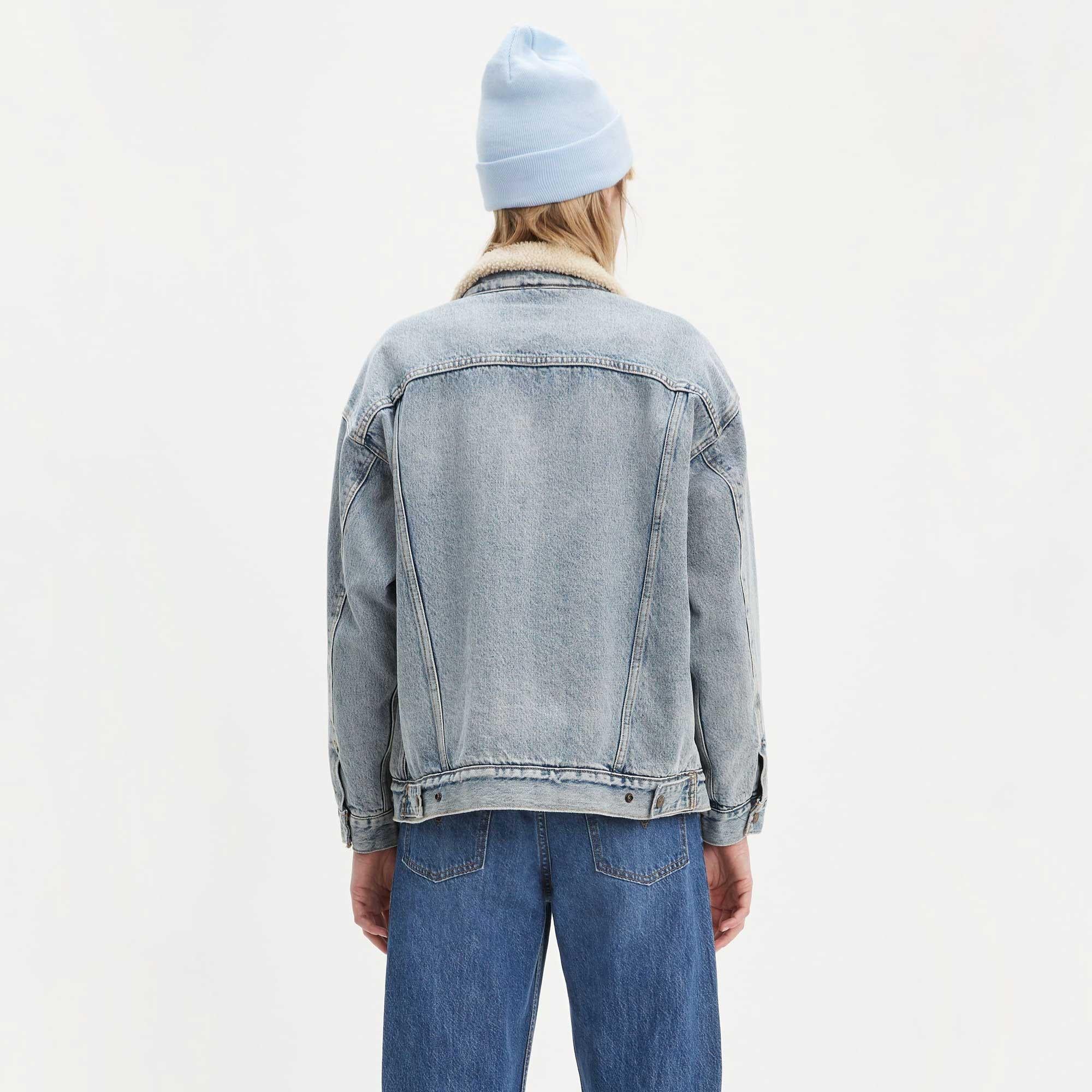 Levi's Womens Dad Sherpa Trucker — available at Norwood
