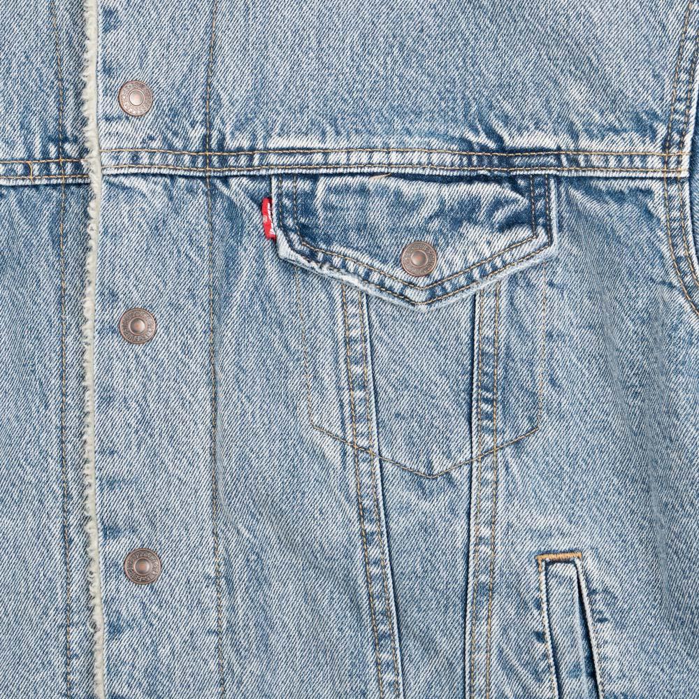 Levi's Womens Dad Sherpa Trucker — available at Norwood
