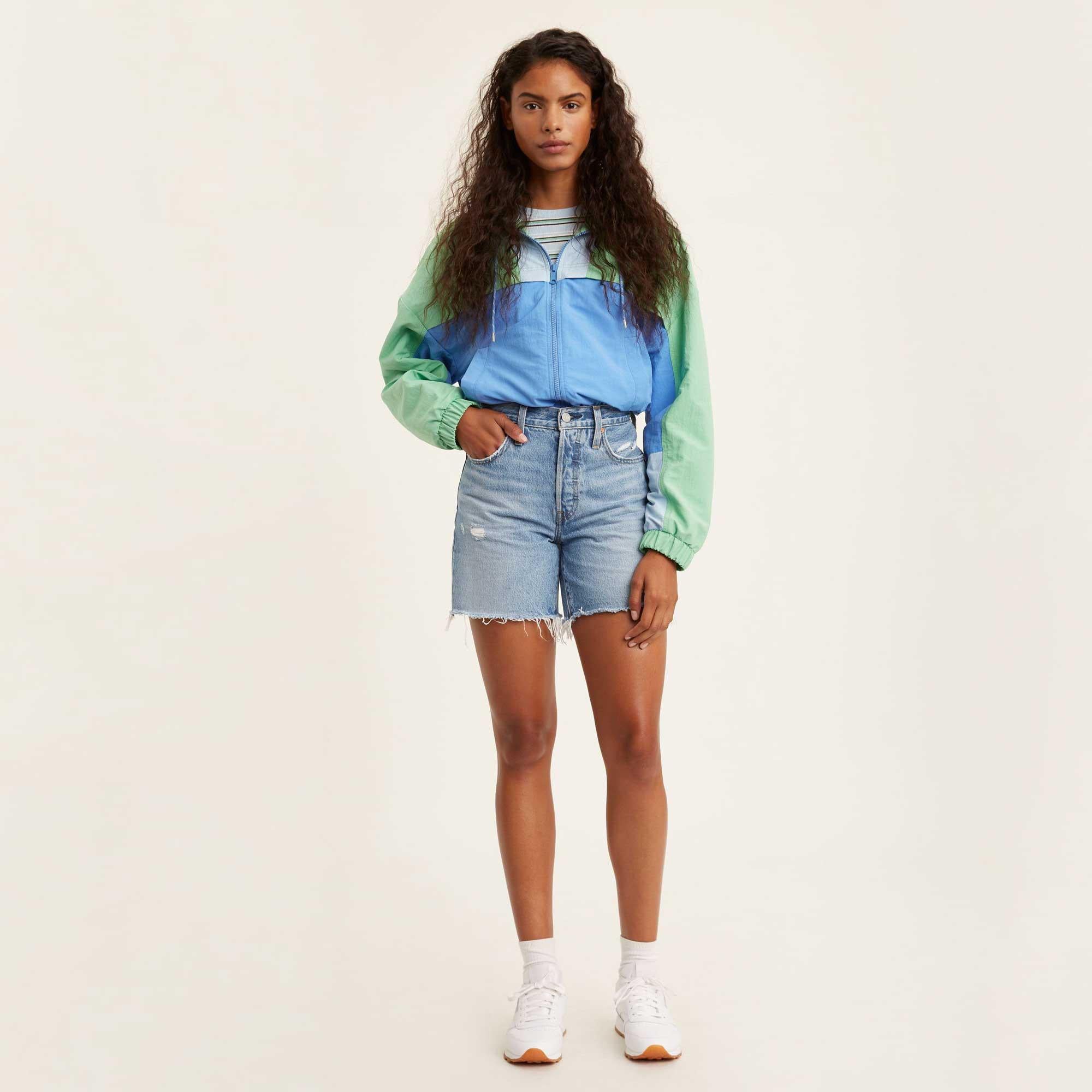 Levi's Womens 501 Mid Thigh short — available at Norwood