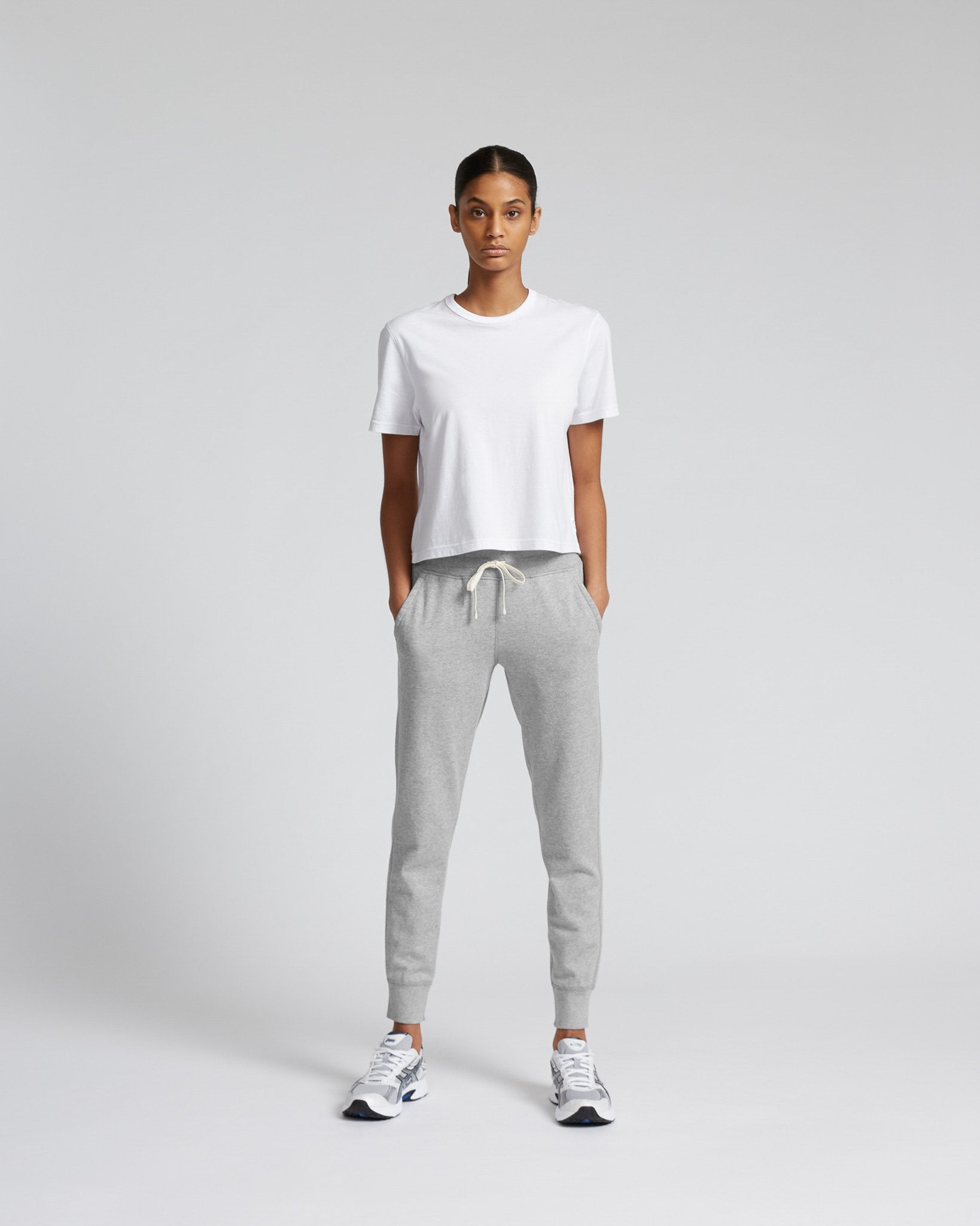 Reigning Champ Womens Lightweight Terry Slim Sweatpant — available at Norwood