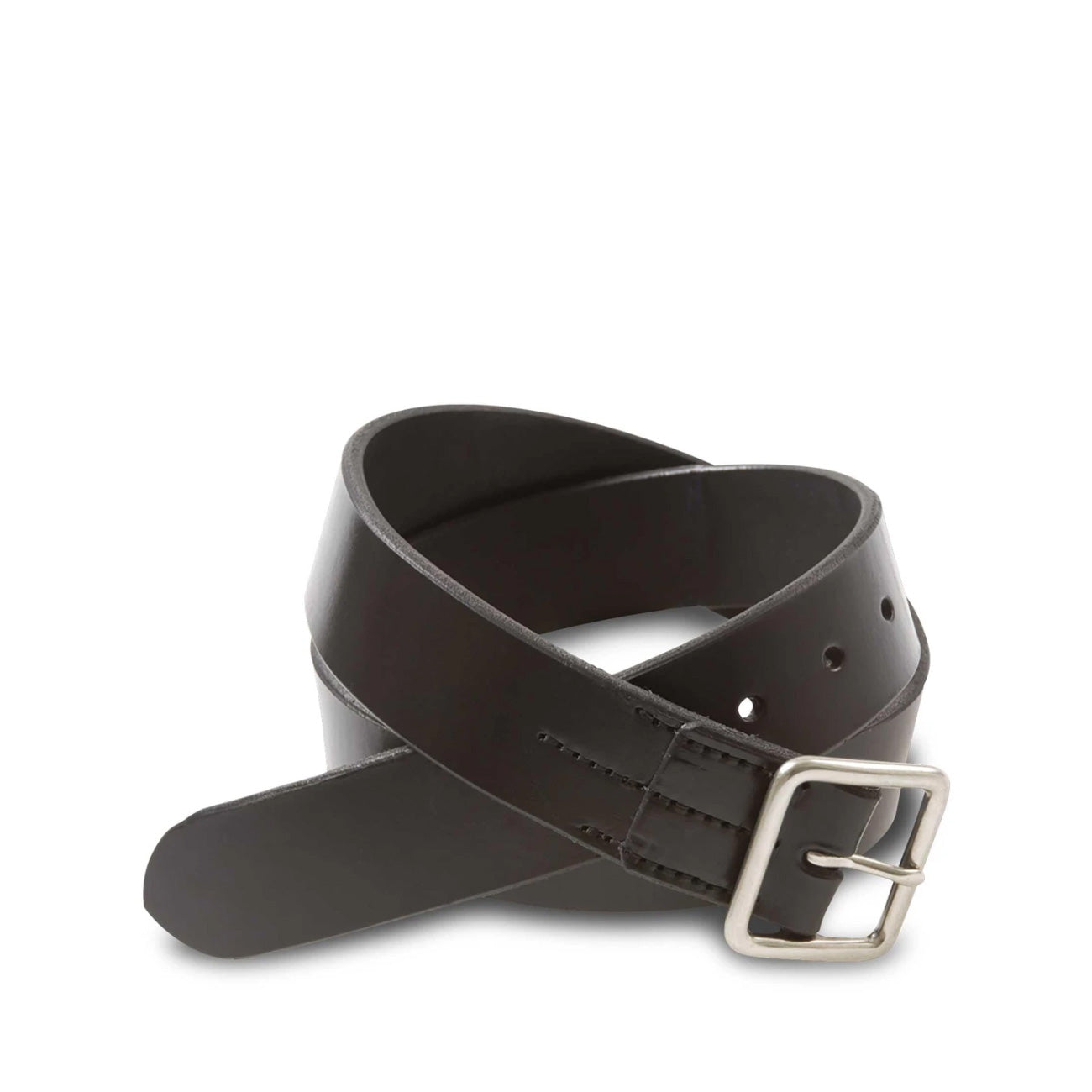 Red Wing Heritage Vegetable Tanned Leather belt, black — available at Norwood