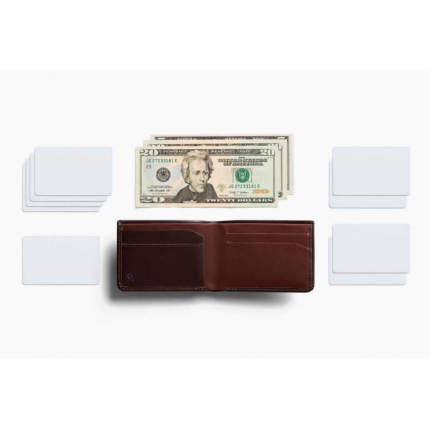 Bellroy The Low wallet, java — available at Norwood