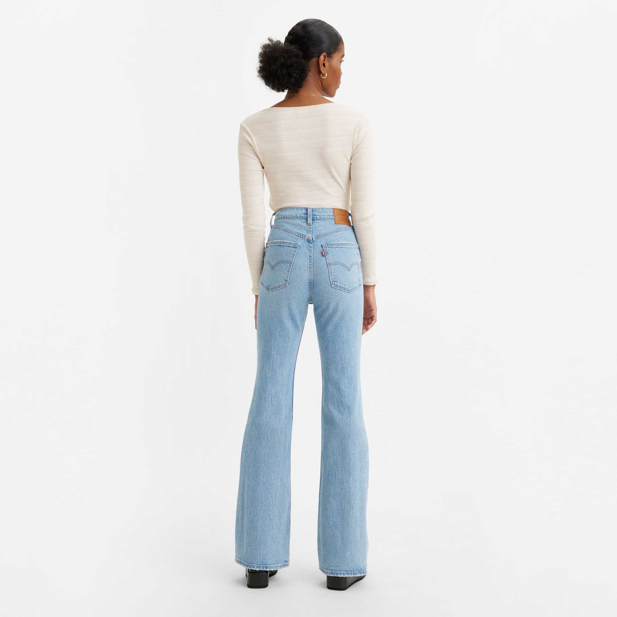 Levi's Womens 70S High Flare denim — available at Norwood