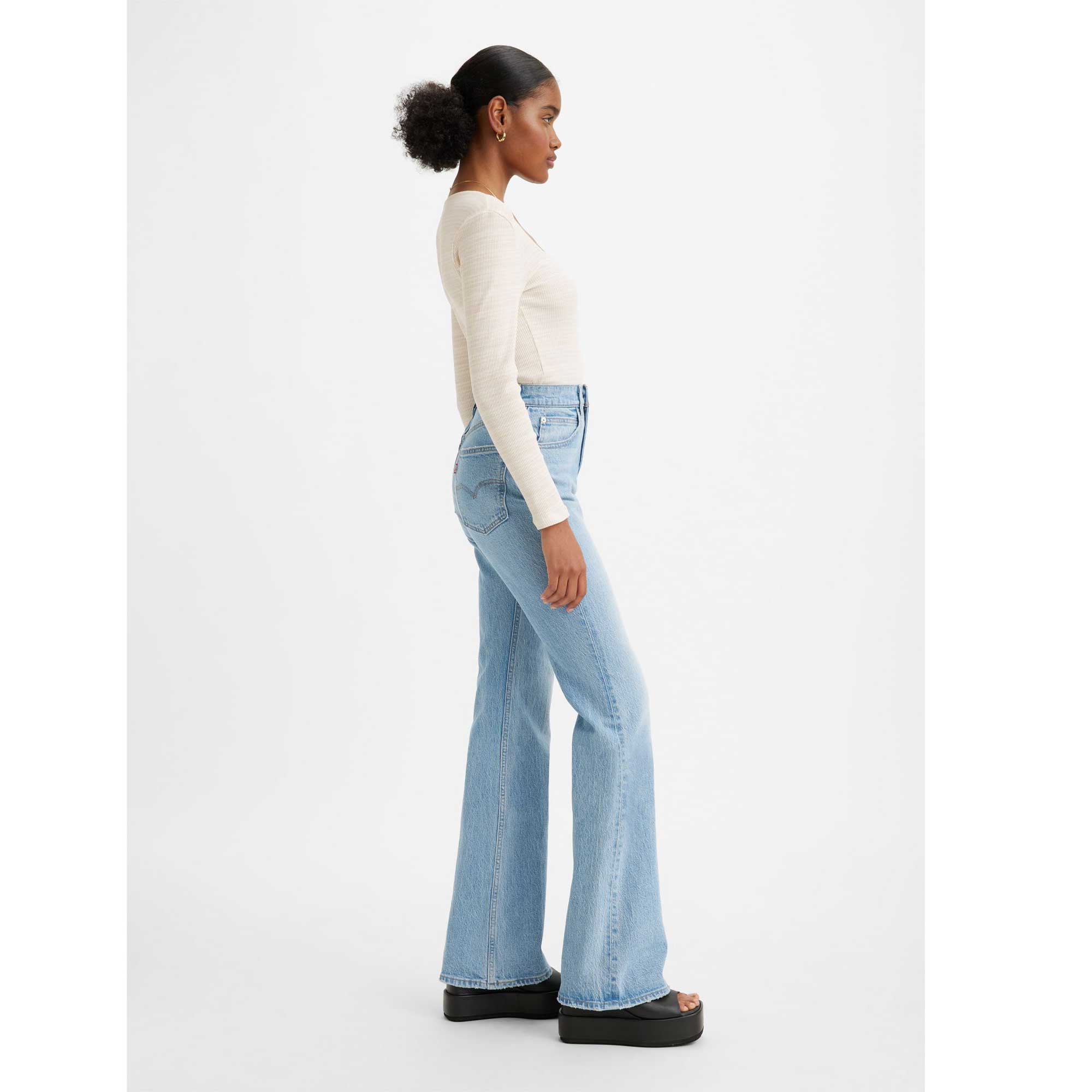 Levi's Womens 70S High Flare denim — available at Norwood