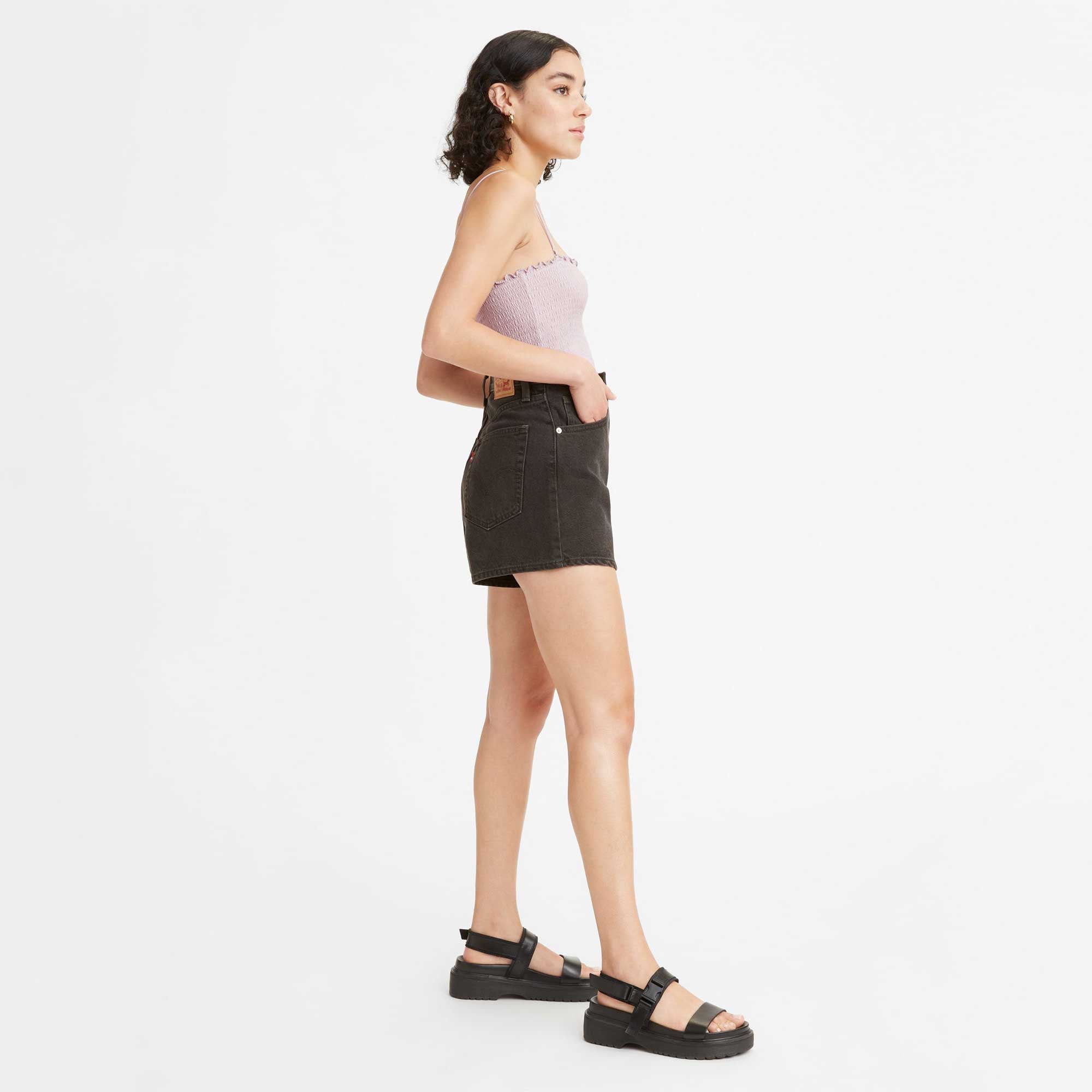 Levi's Womens High Waisted Mom Short — available at Norwood