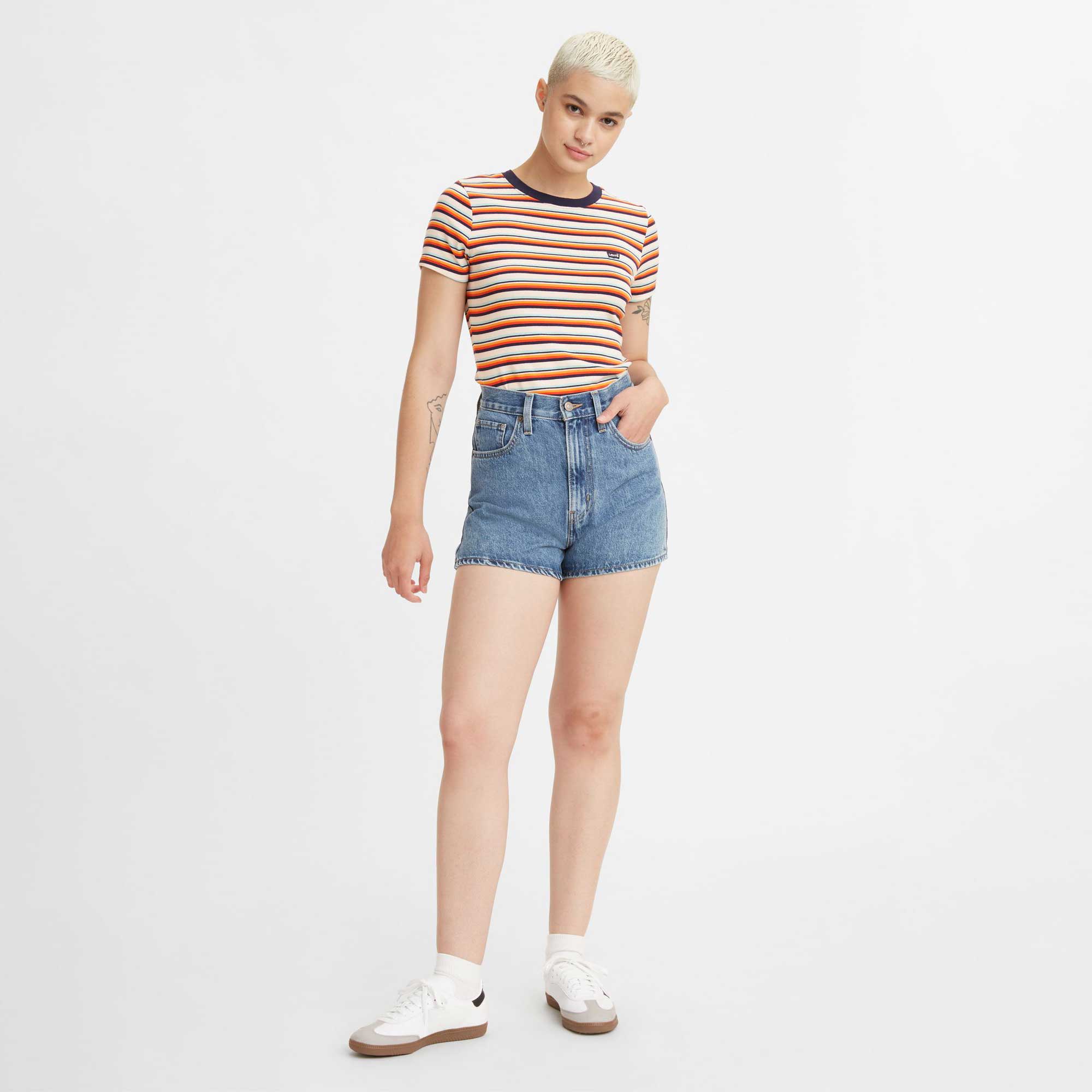Levi's Womens High Waisted Mom Short — available at Norwood