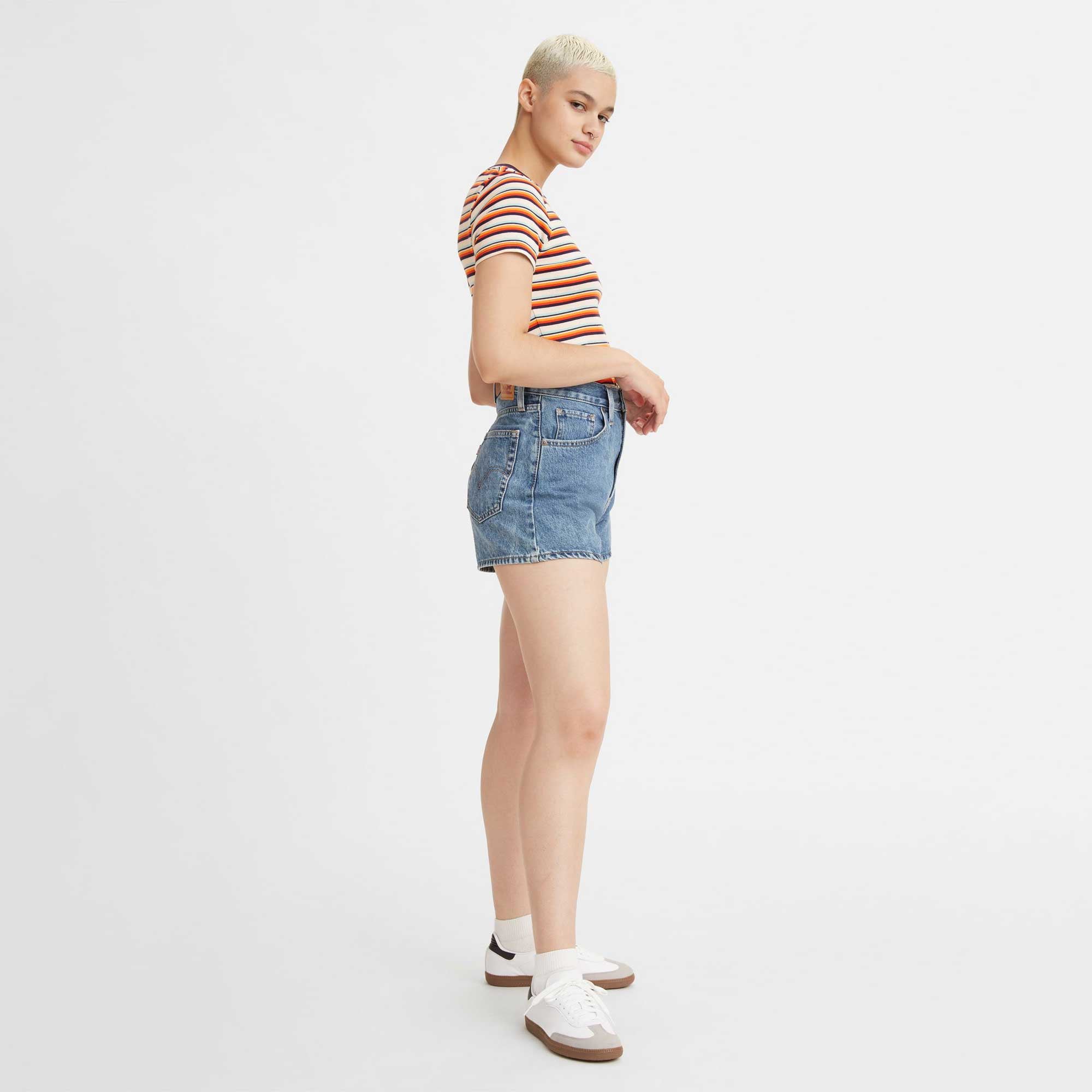 Levi's Womens High Waisted Mom Short — available at Norwood