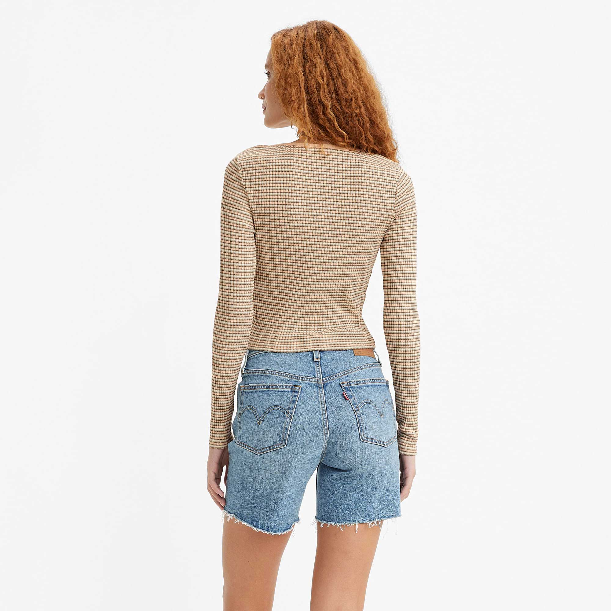 Levi's Womens Britt Snap Front Top — available at Norwood