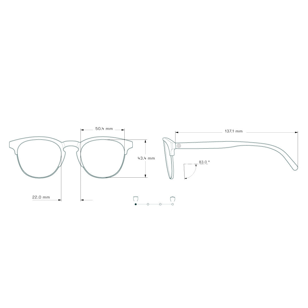 Sunski Avila Polarized Sunglasses, Black Slate — available at Norwood