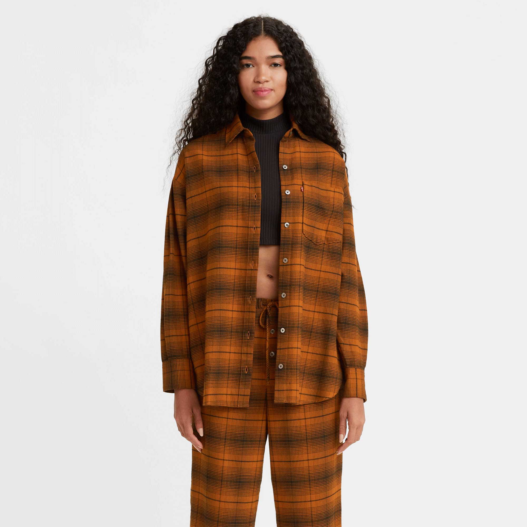 Levi's Womens Silvie Big Shirt — available at Norwood