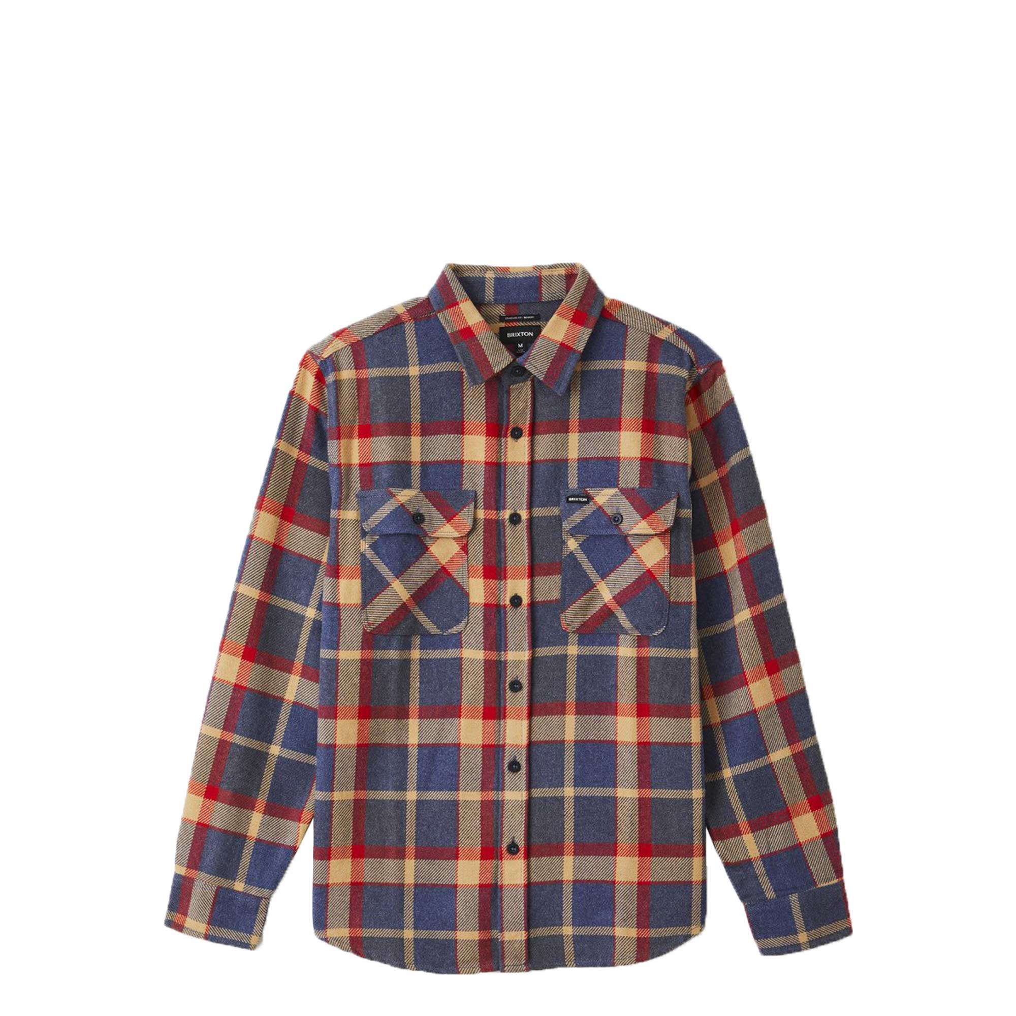 Brixton Bowery L/S Flannel — available at Norwood