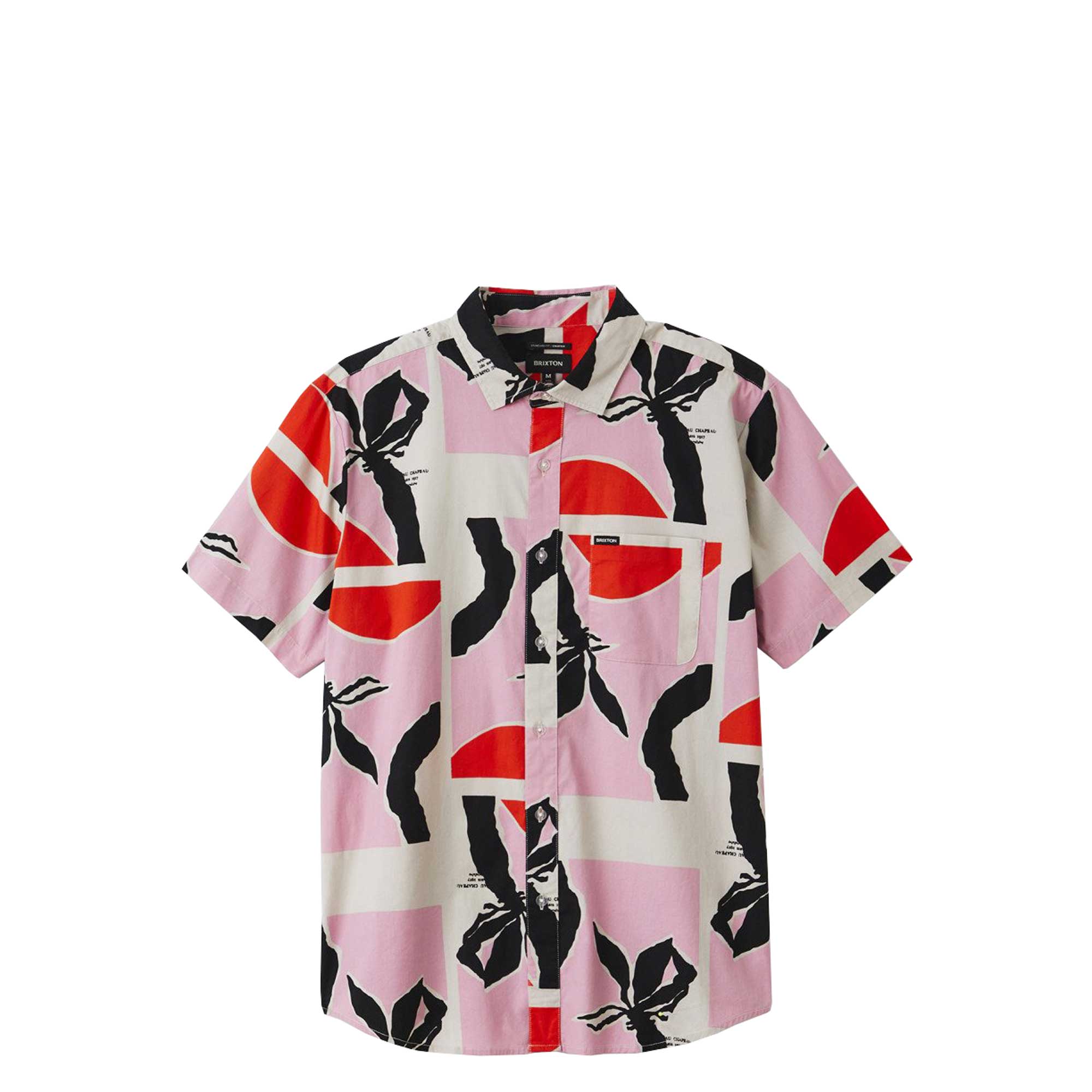 Brixton Charter Print S/S Woven — available at Norwood