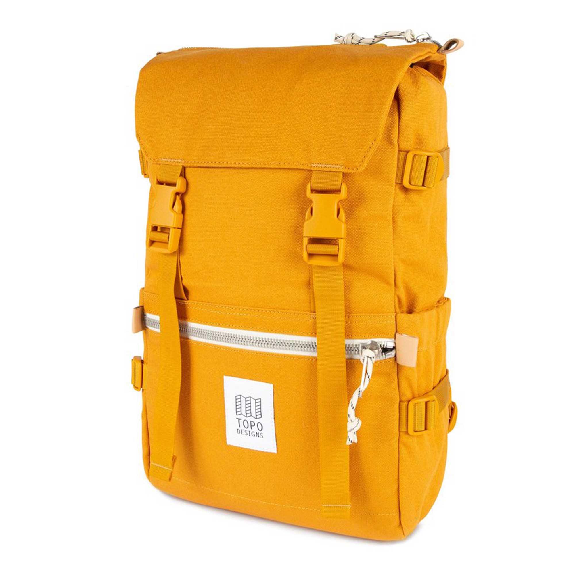 Topo Rover Pack, mustard canvas — available at Norwood