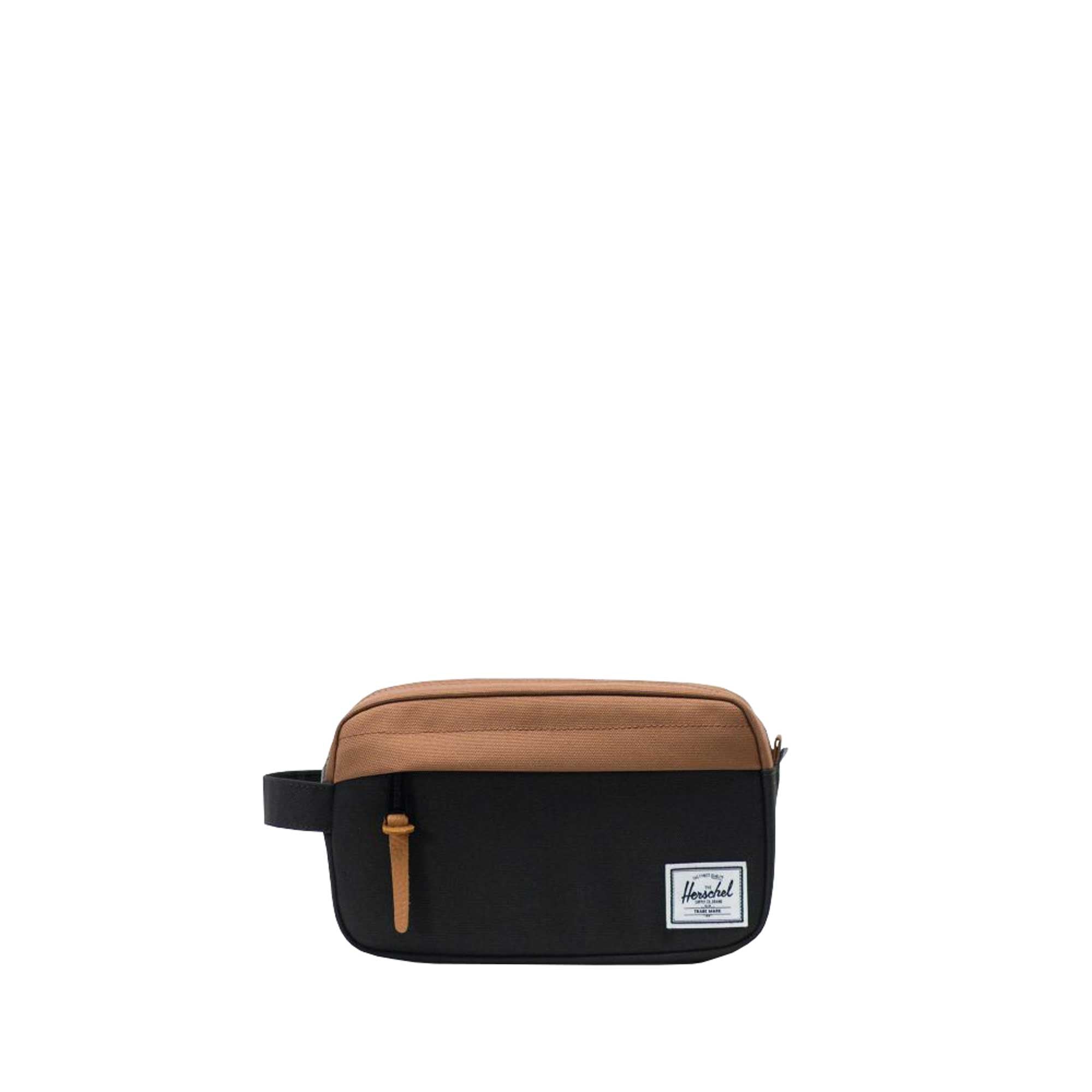Herschel Chapter Carry On (3L), black/saddle brown — available at Norwood