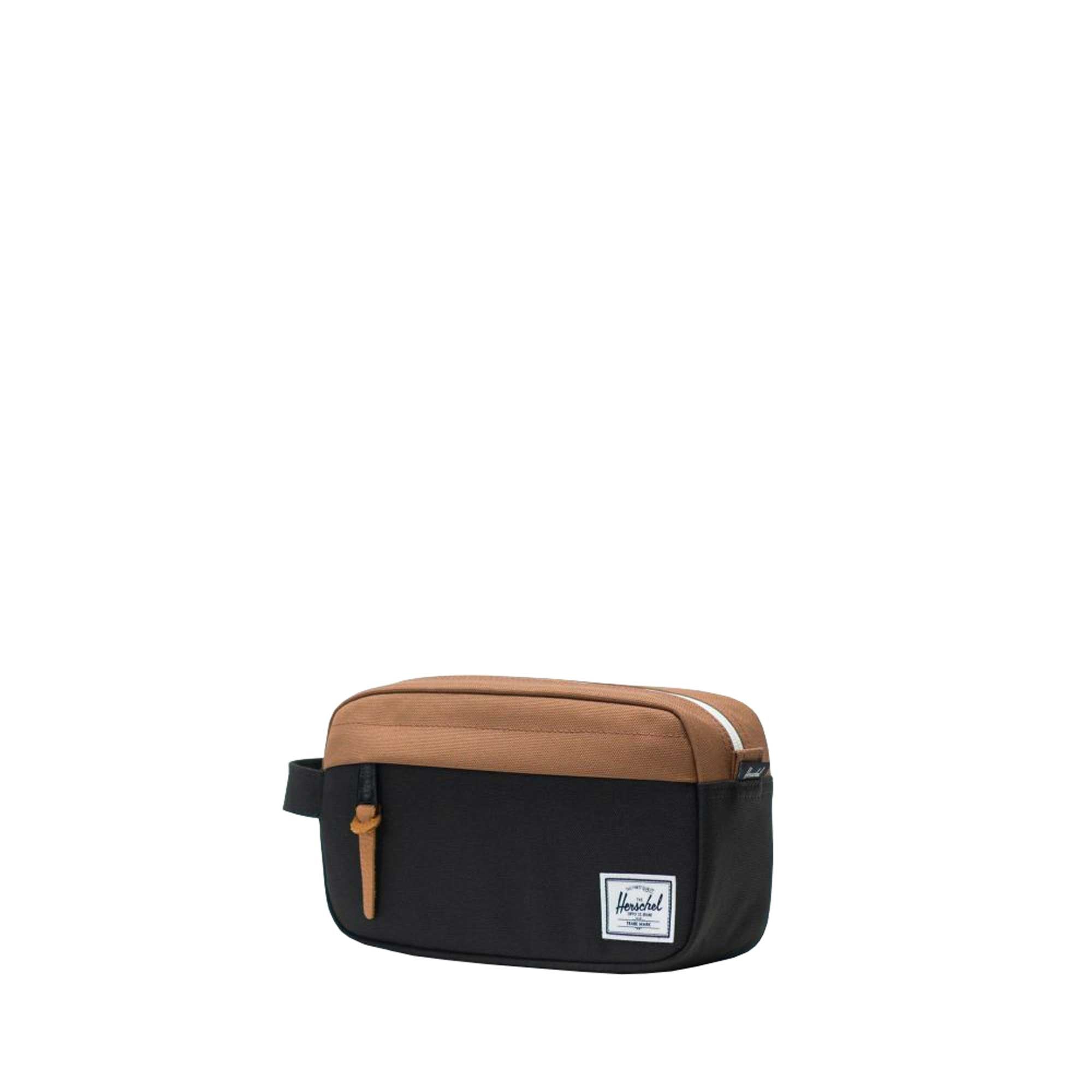 Herschel Chapter Carry On (3L), black/saddle brown — available at Norwood