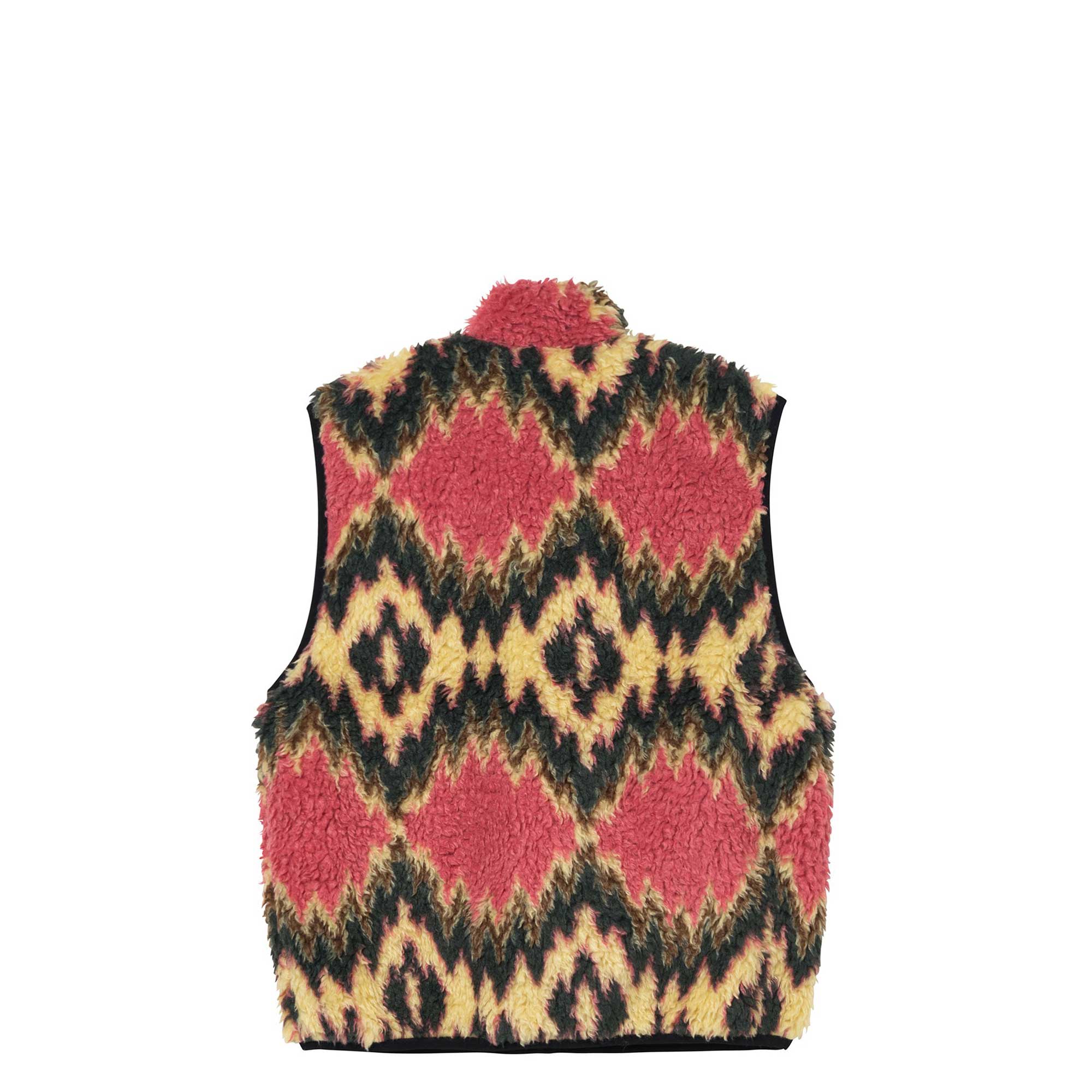 Stussy Fillmore Sherpa Vest — available at Norwood