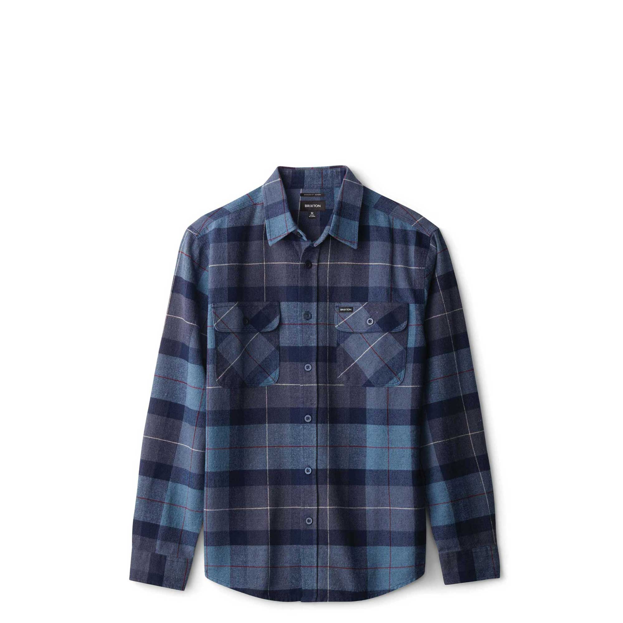 Brixton Bowery L/S Flannel — available at Norwood