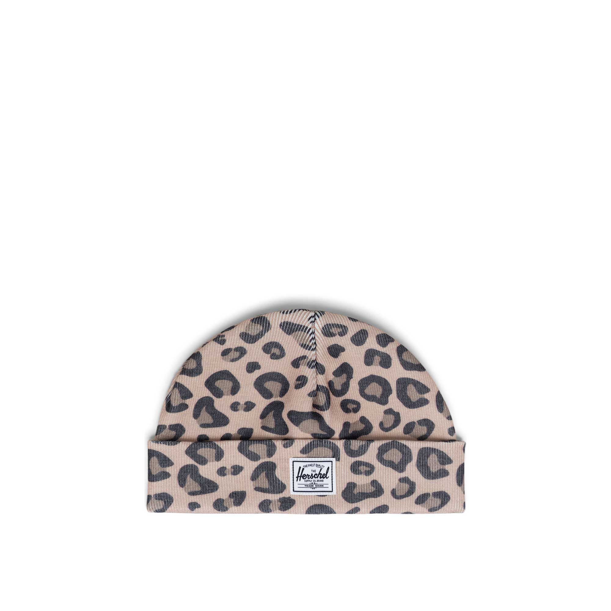 Herschel Baby Beanie 6-18 Months, leopard print — available at Norwood