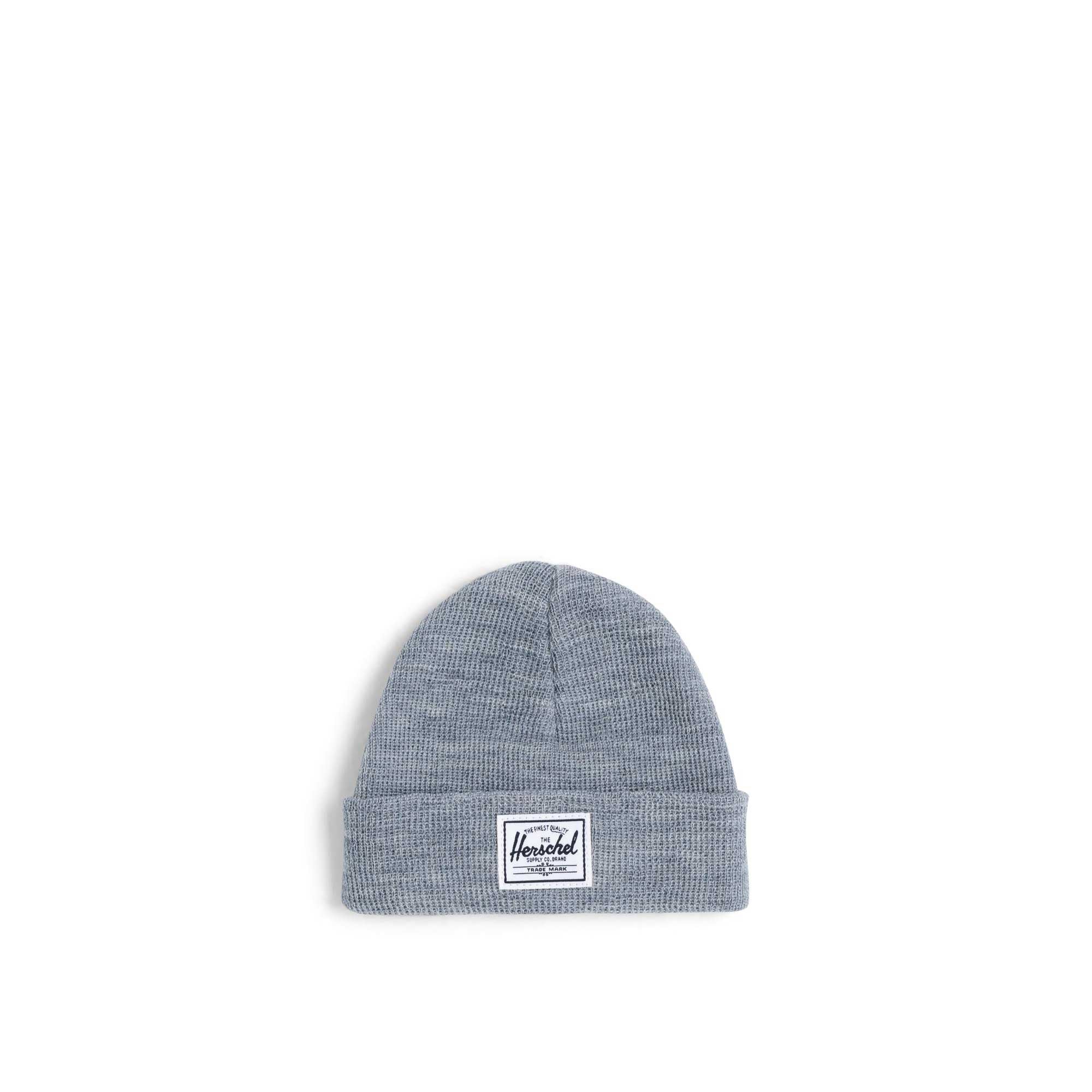 Herschel Baby Beanie 0-6 Months, heather light grey — available at Norwood