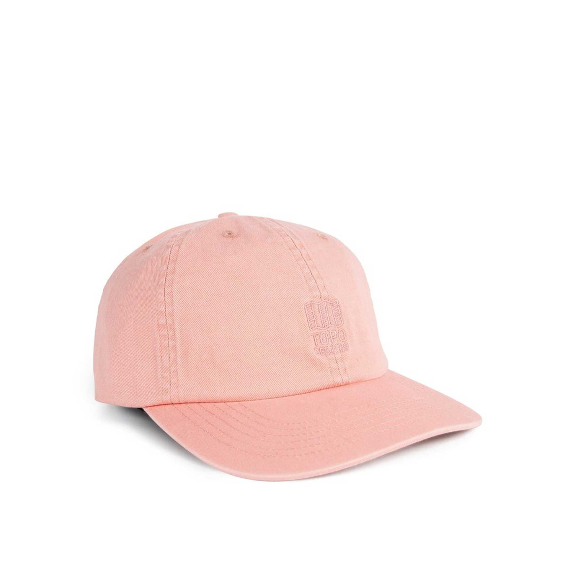 Topo Mountain Ball Cap, peach — available at Norwood