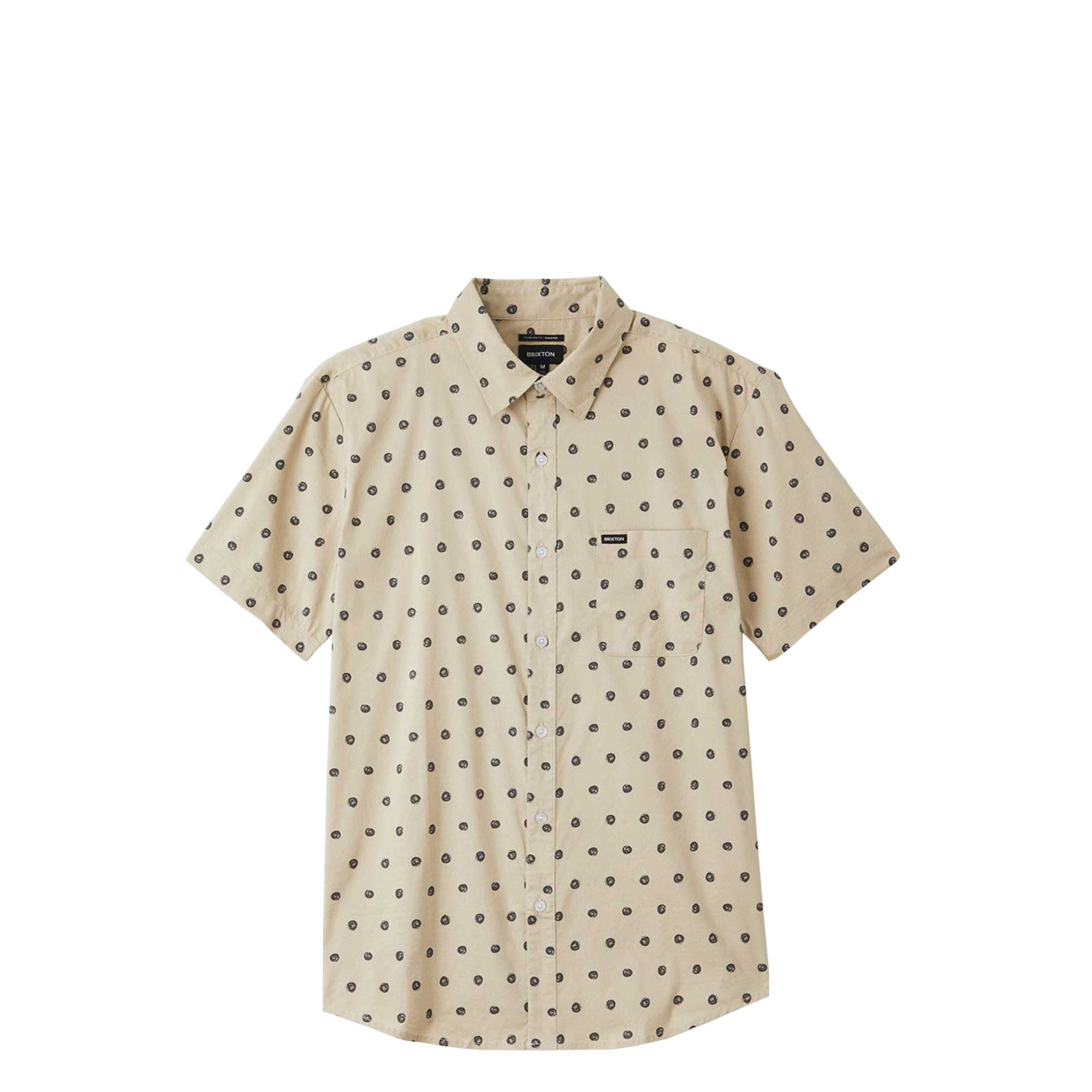 Brixton Charter Print S/S Woven — available at Norwood