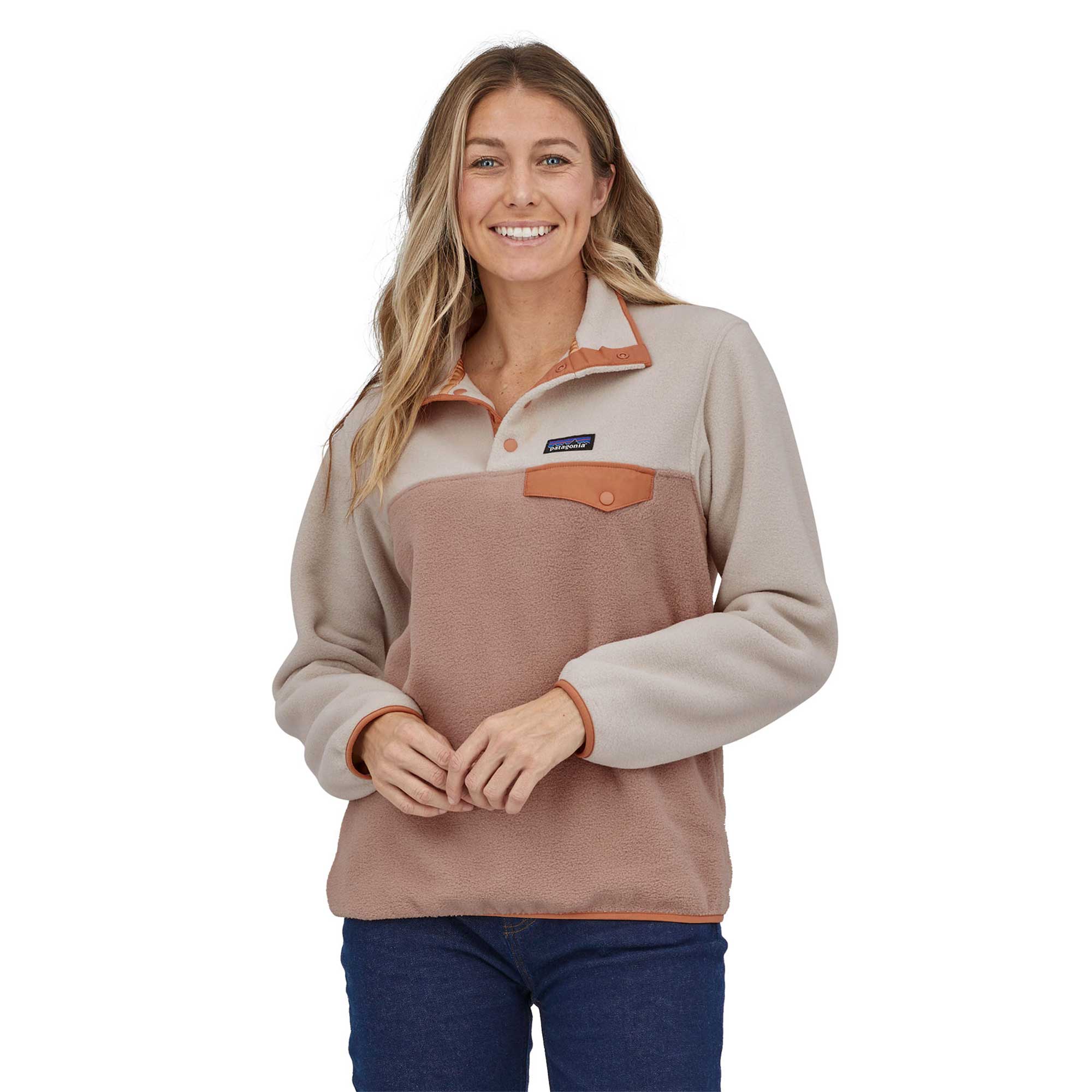 Patagonia Womens Lightweight Synchilla® Snap-t® Pullover — available at Norwood