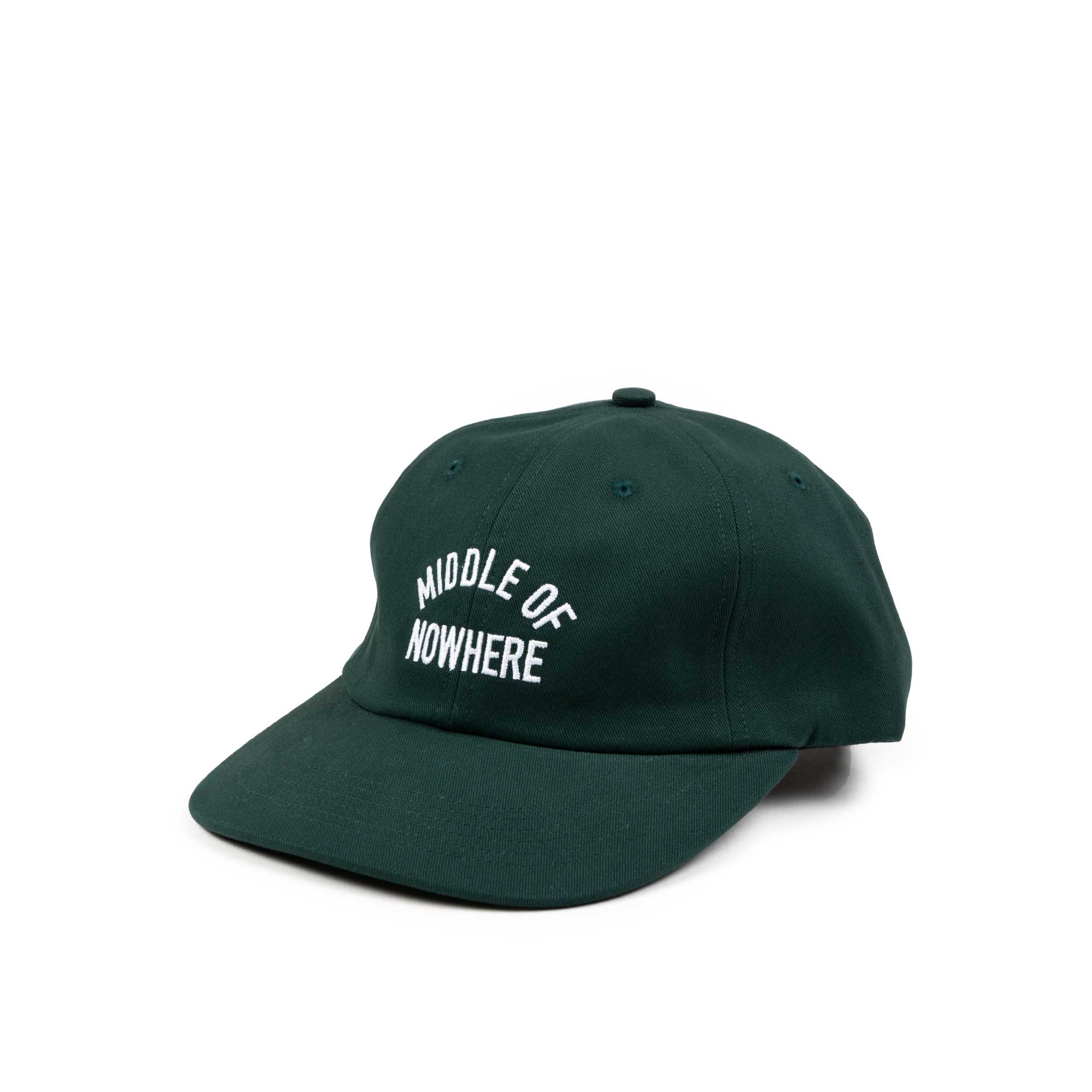The Quiet Life Middle Of Nowhere Polo Hat, mallard green — available at Norwood