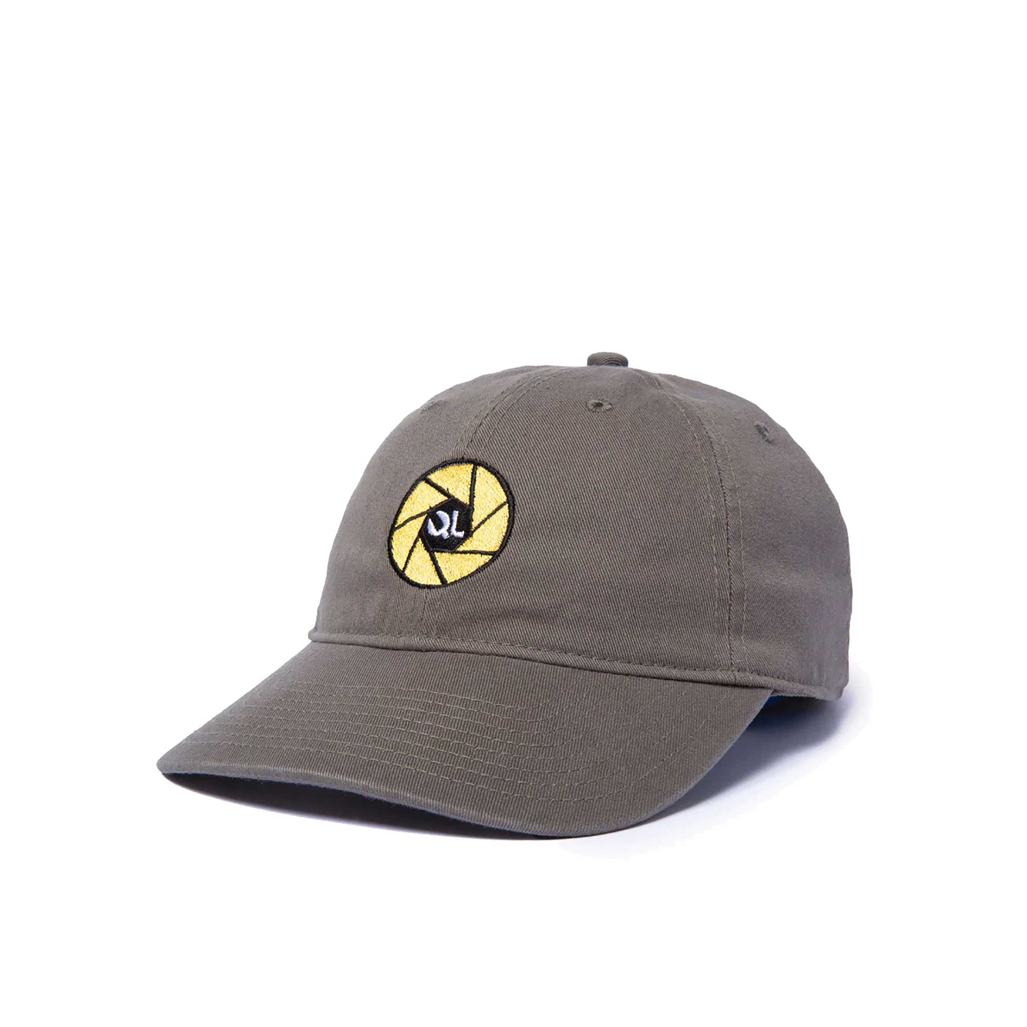 The Quiet Life Camera Club Dad Hat, Olive — available at Norwood