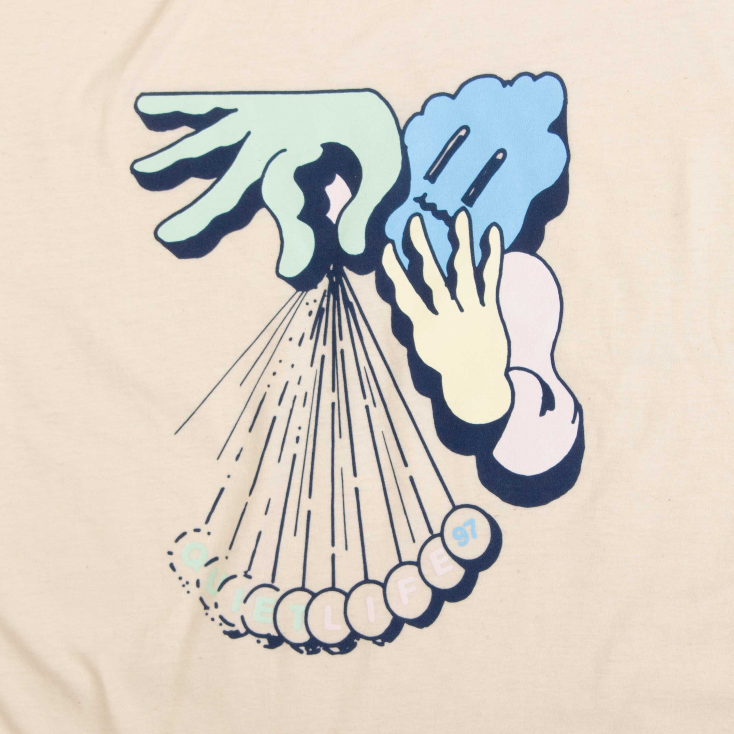 Quiet Life Pendulum premium tee — available at Norwood