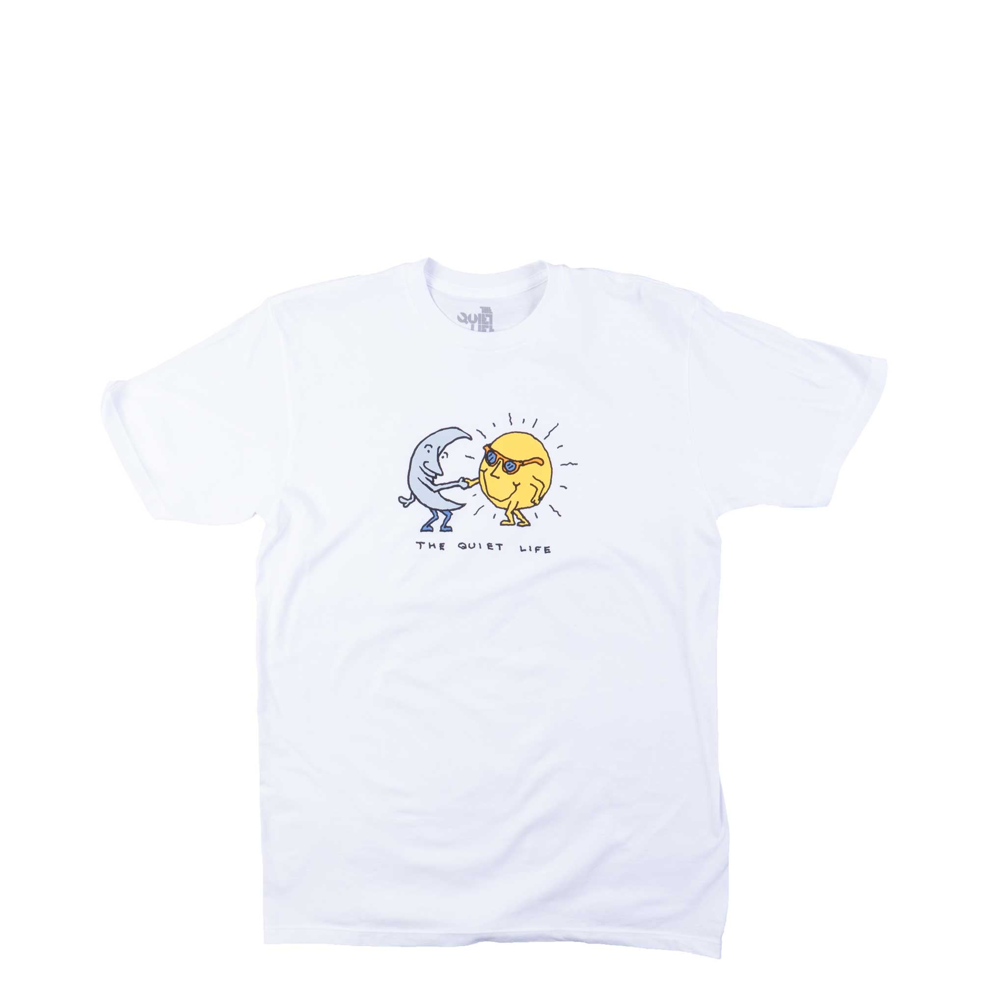 Quiet Life Sun & Moon premium tee — available at Norwood