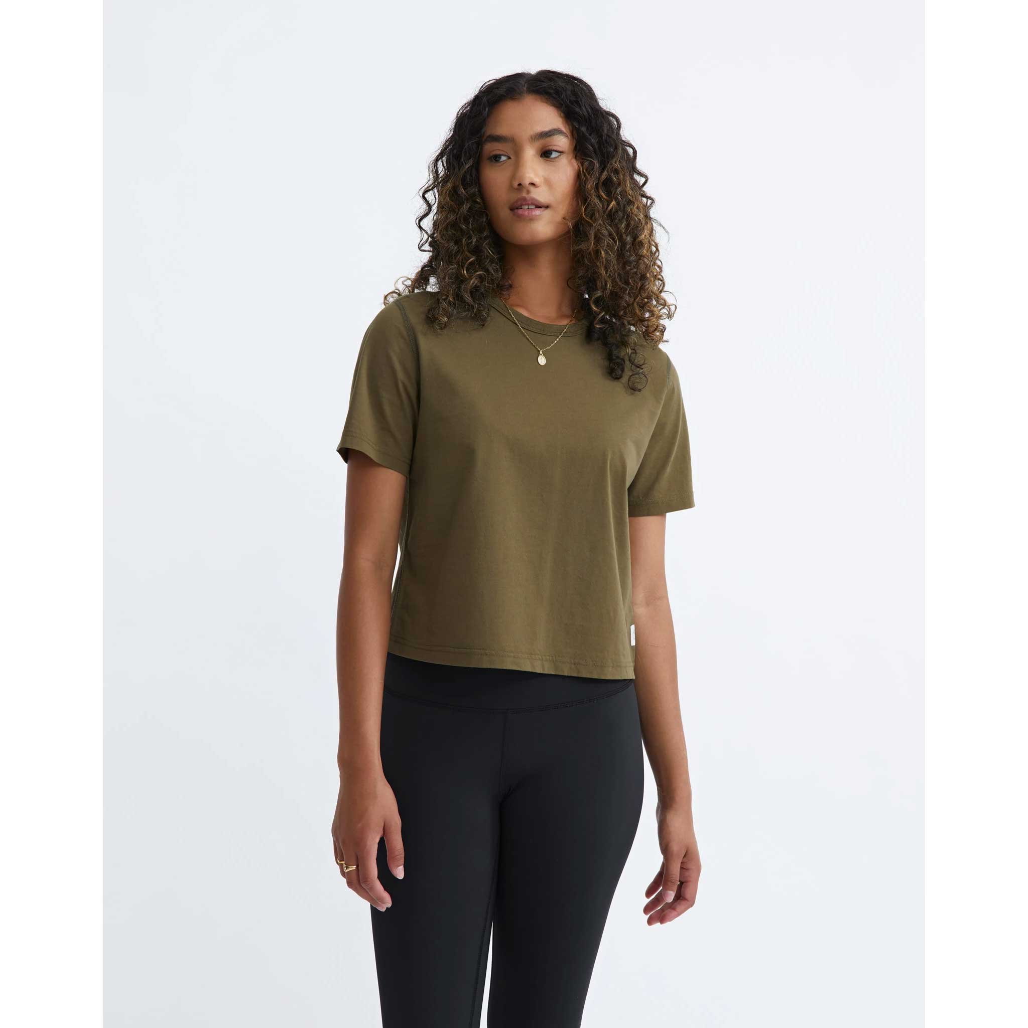 Reigning Champ Womens Pima Jersey Box Fit T-shirt — available at Norwood