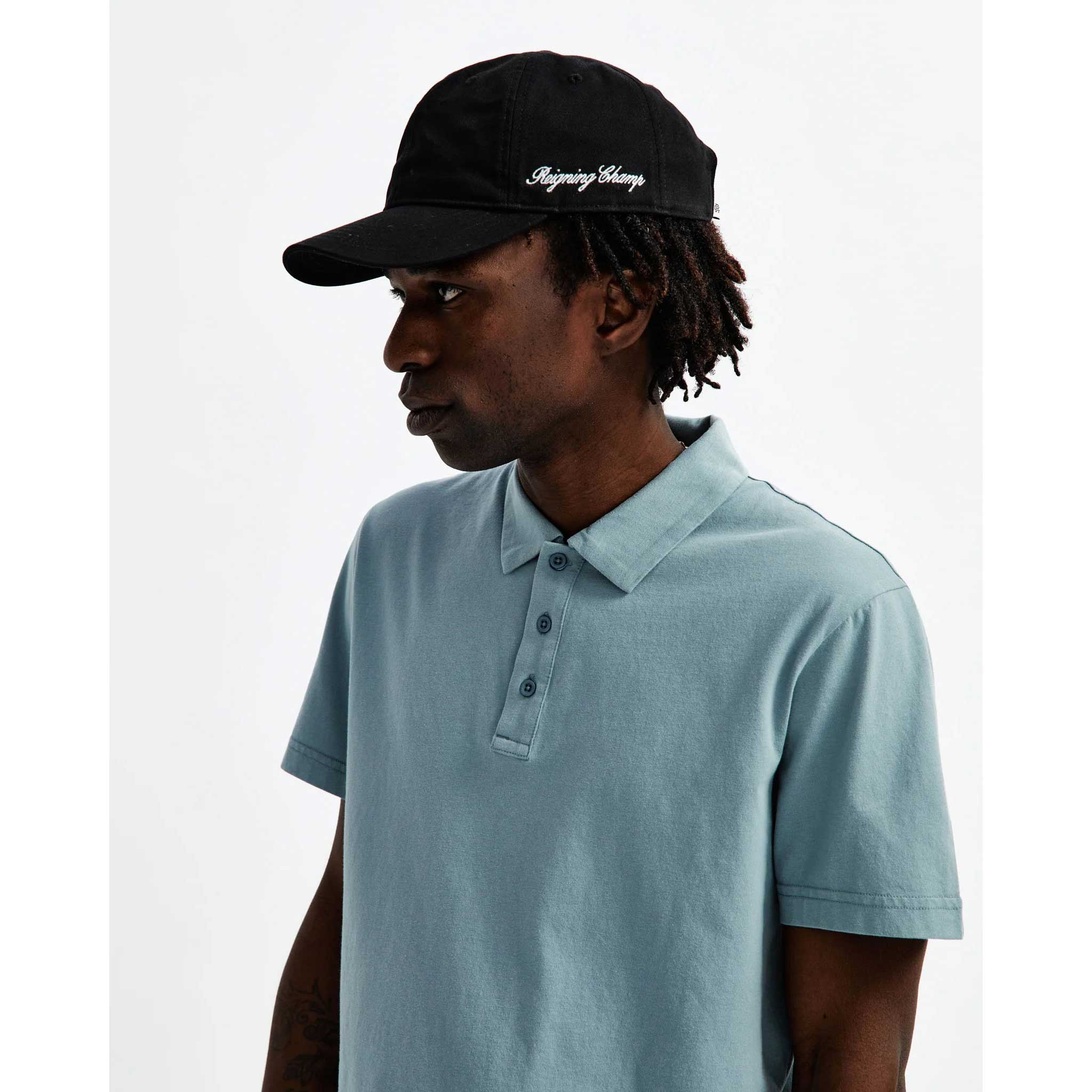 Reigning Champ Lightweight Jersey Polo — available at Norwood