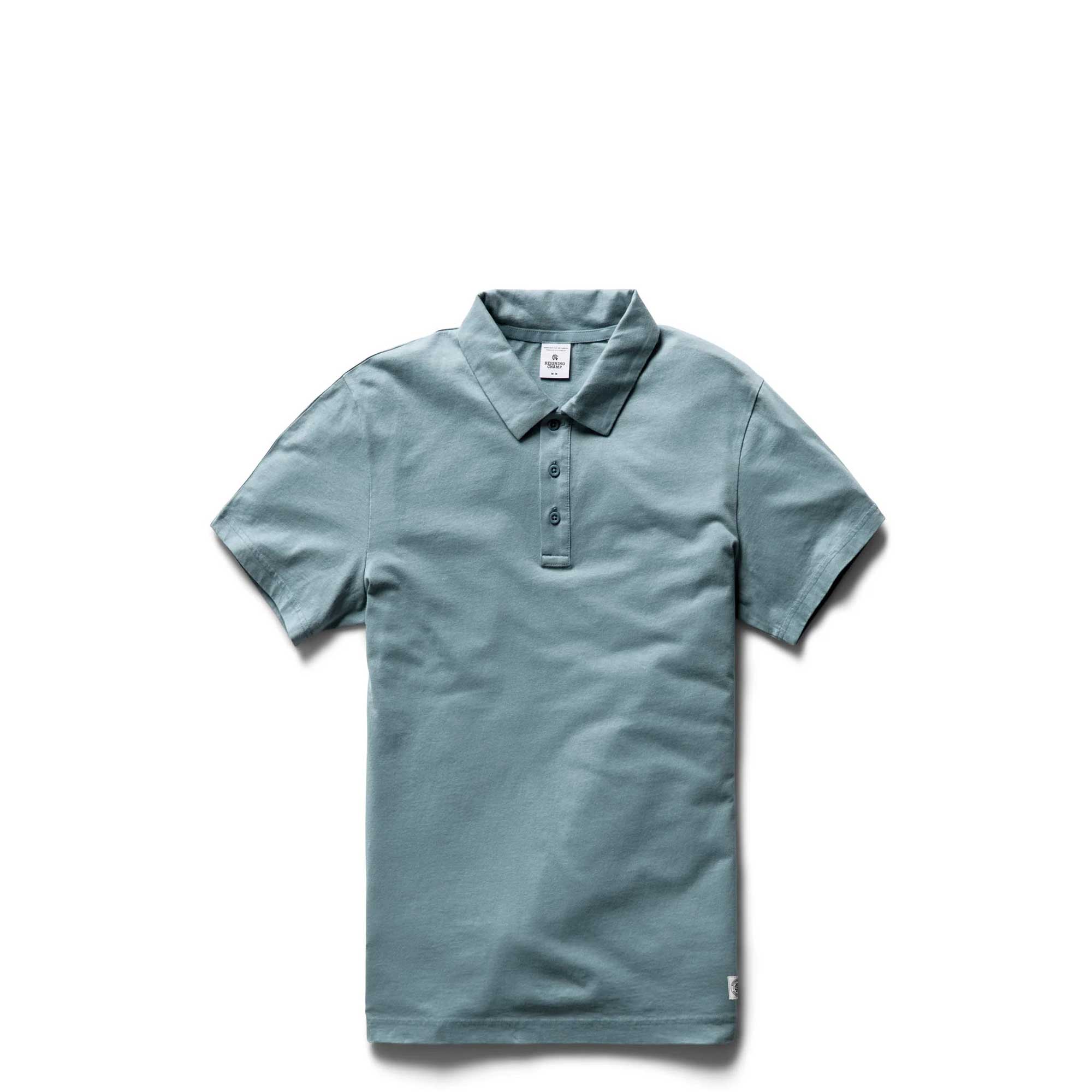 Reigning Champ Lightweight Jersey Polo — available at Norwood